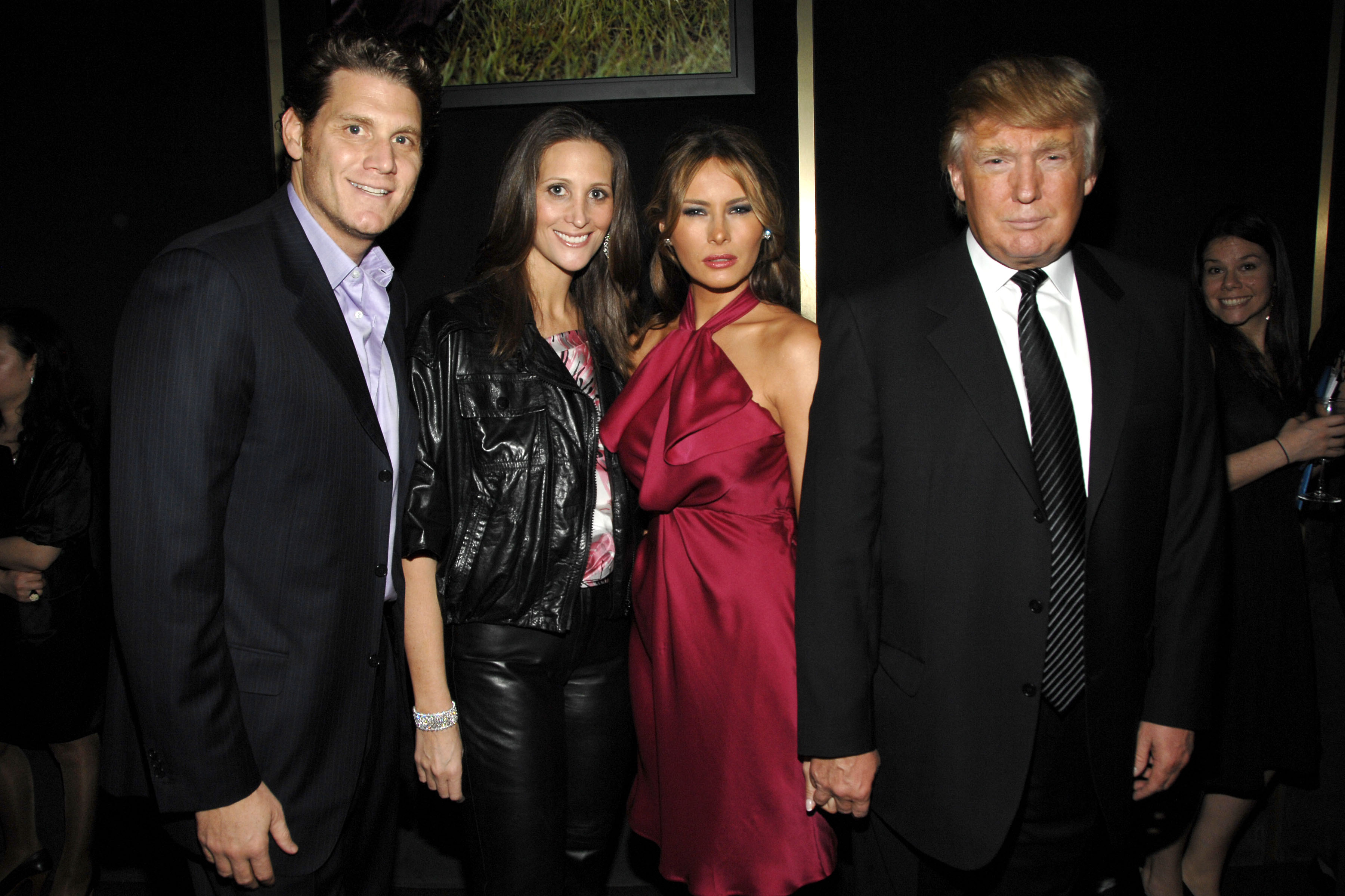 David Wolkoff, Stephanie Winston Wolkoff, Melania Trump and Donald Trump attend the Gucci and Madonna host A Night to Benefit Raising Malawi and UNICEF at the United Nations on February 6, 2008, in New York City | Source: Getty Images
