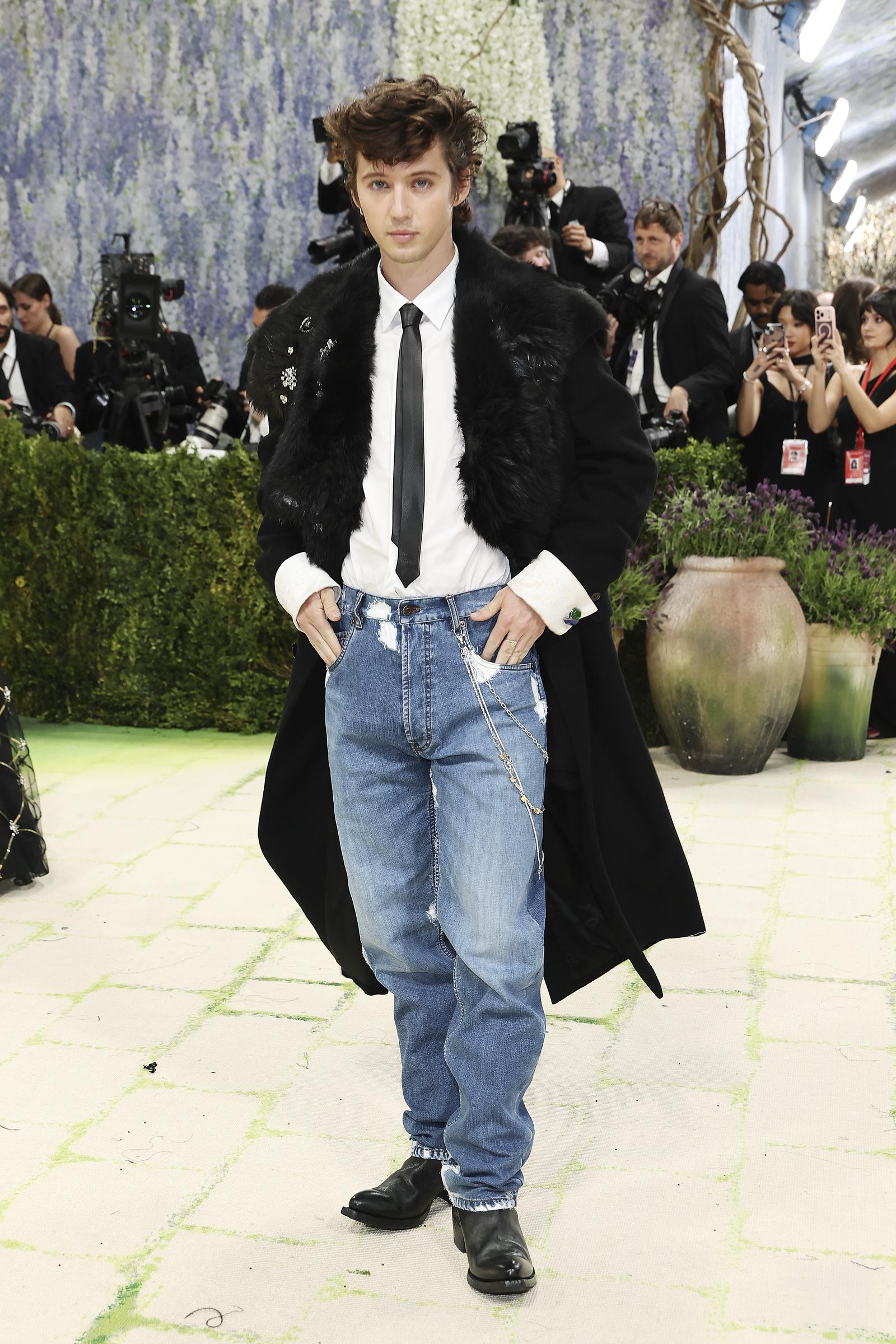Troye Sivan attends the Met Gala celebrating "Costume Art" at The Metropolitan Museum of Art on May 4, 2026, in New York City | Source: Getty Images
