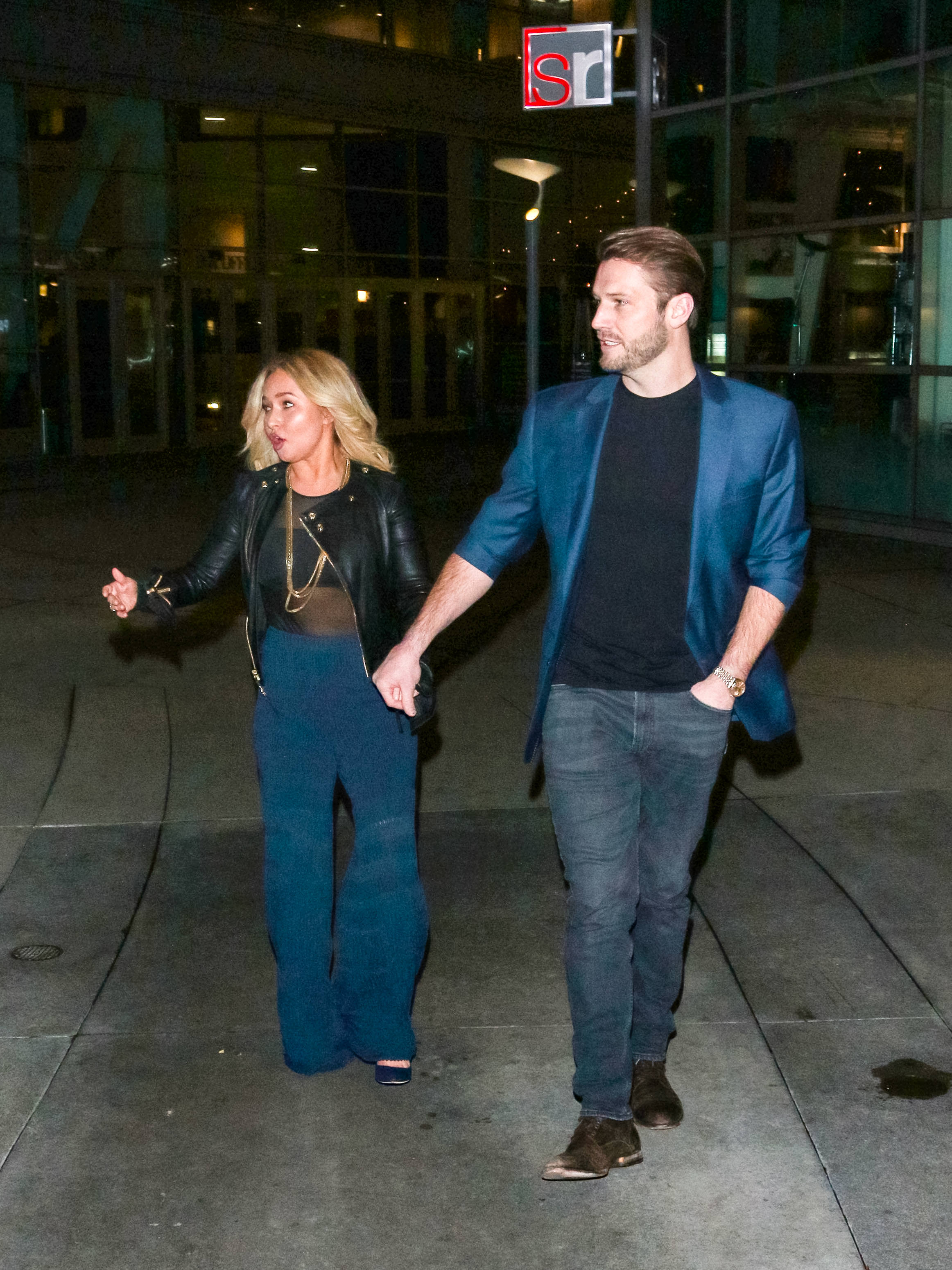 Hayden Panettiere and Brian Hickerson are seen together in Los Angeles in 2019, two years before his domestic violence case resulted in a 45-day jail sentence. Their turbulent relationship later became part of Hayden’s story of reclaiming her voice and healing from abuse. | Source: Getty Images