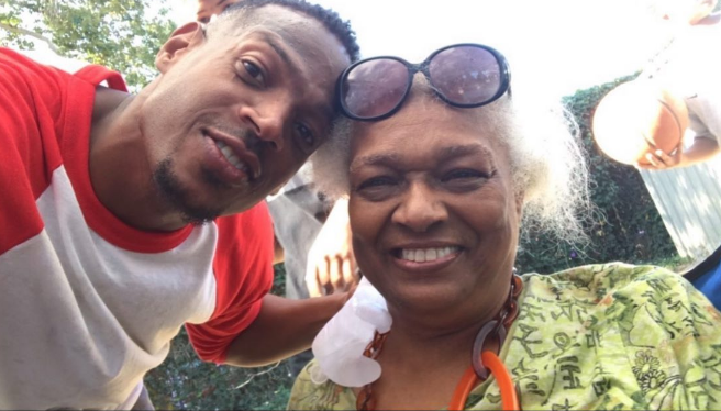 Marlon Wayans and his mother Elvira Wayans in a tribute post on July 23, 2020 | Source: Instagram/marlonwayans