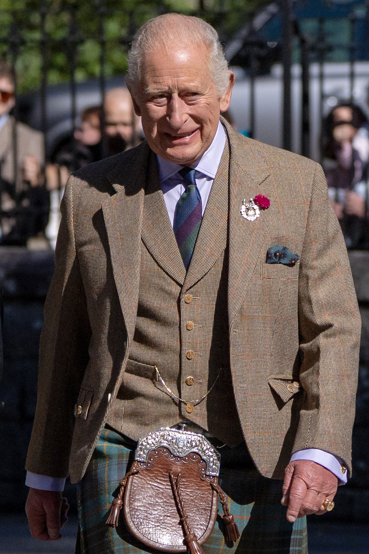 King Charles attends a public engagement in August 2026, weeks after his private reunion with Prince Harry, Meghan Markle and their children at Highgrove. | Source: Getty Images