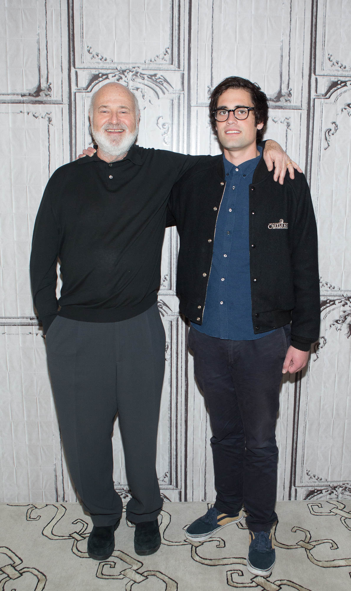 Rob Reiner and Nick Reiner attend "Being Charlie" AOL Studios In New York on May 4, 2016. | Source: Getty Images