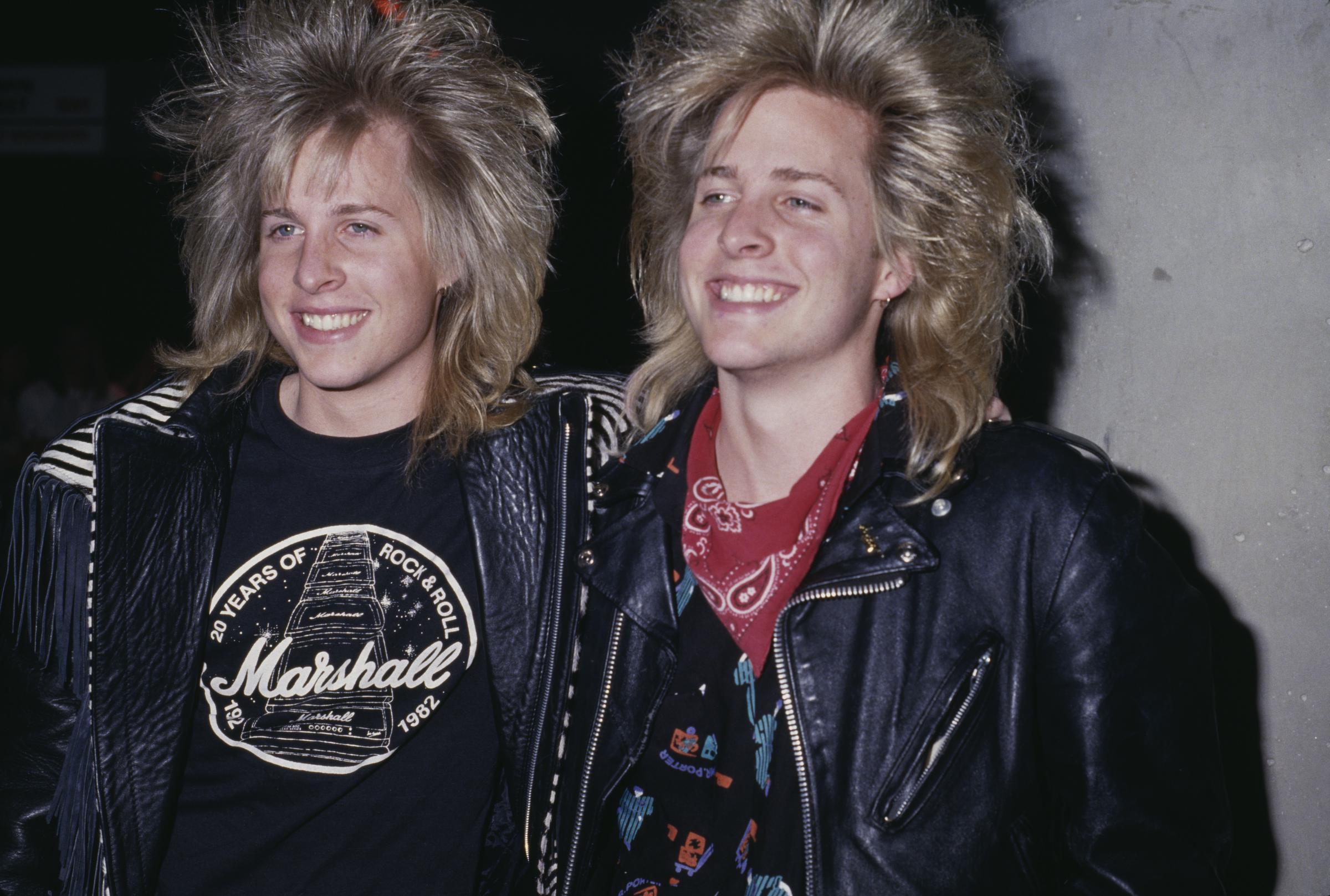 Matthew and Gunnar Nelson attend an event on January 1, 1990 | Source: Getty Images