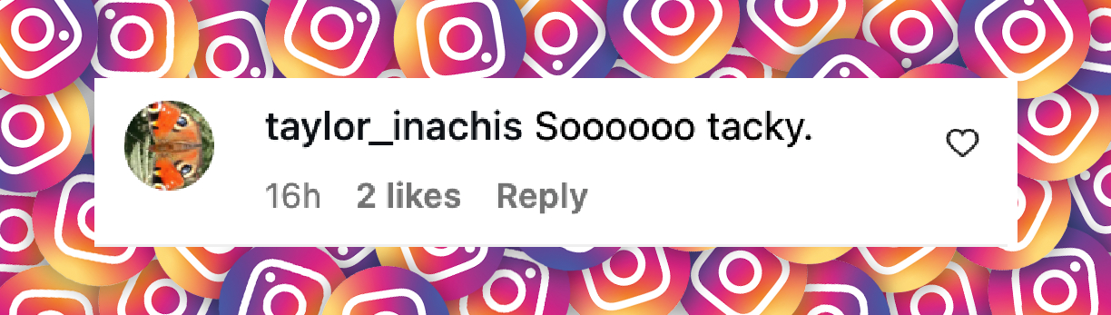 A netizen's comment dated June 2025 | Source: Instagram/eyesofnilufer
