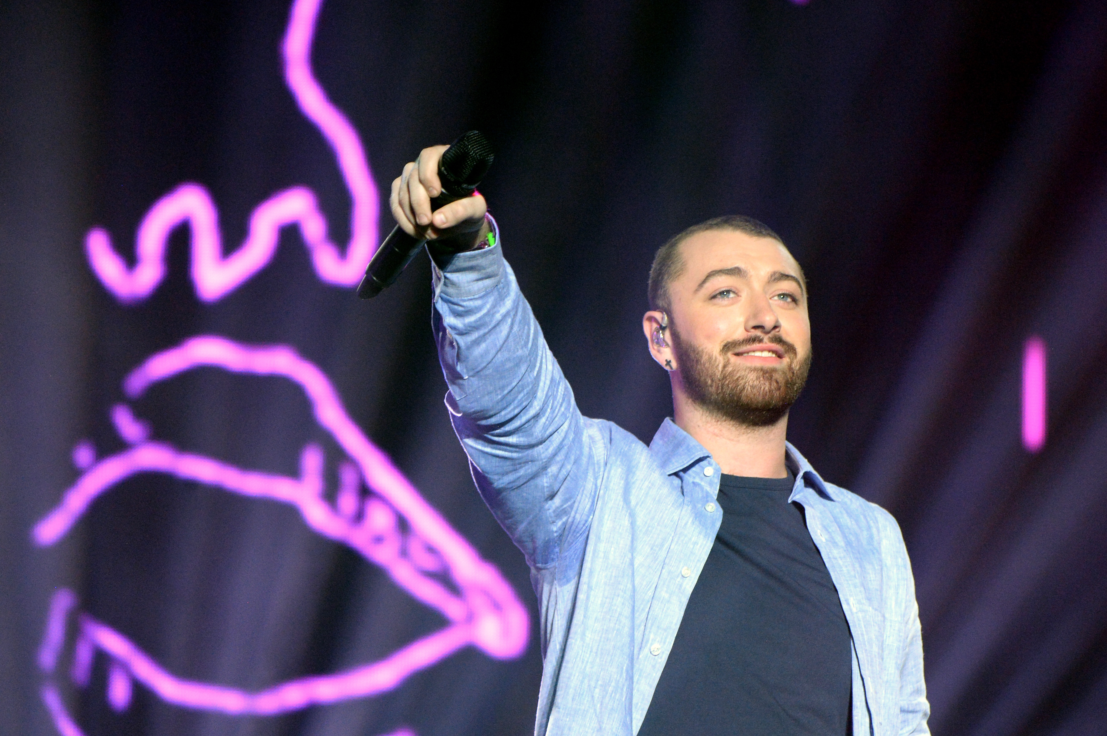 Sam Smith performs onstage during day 2 of the Coachella Valley Music & Arts Festival Weekend 1 on April 16, 2016 | Source: Getty Images
