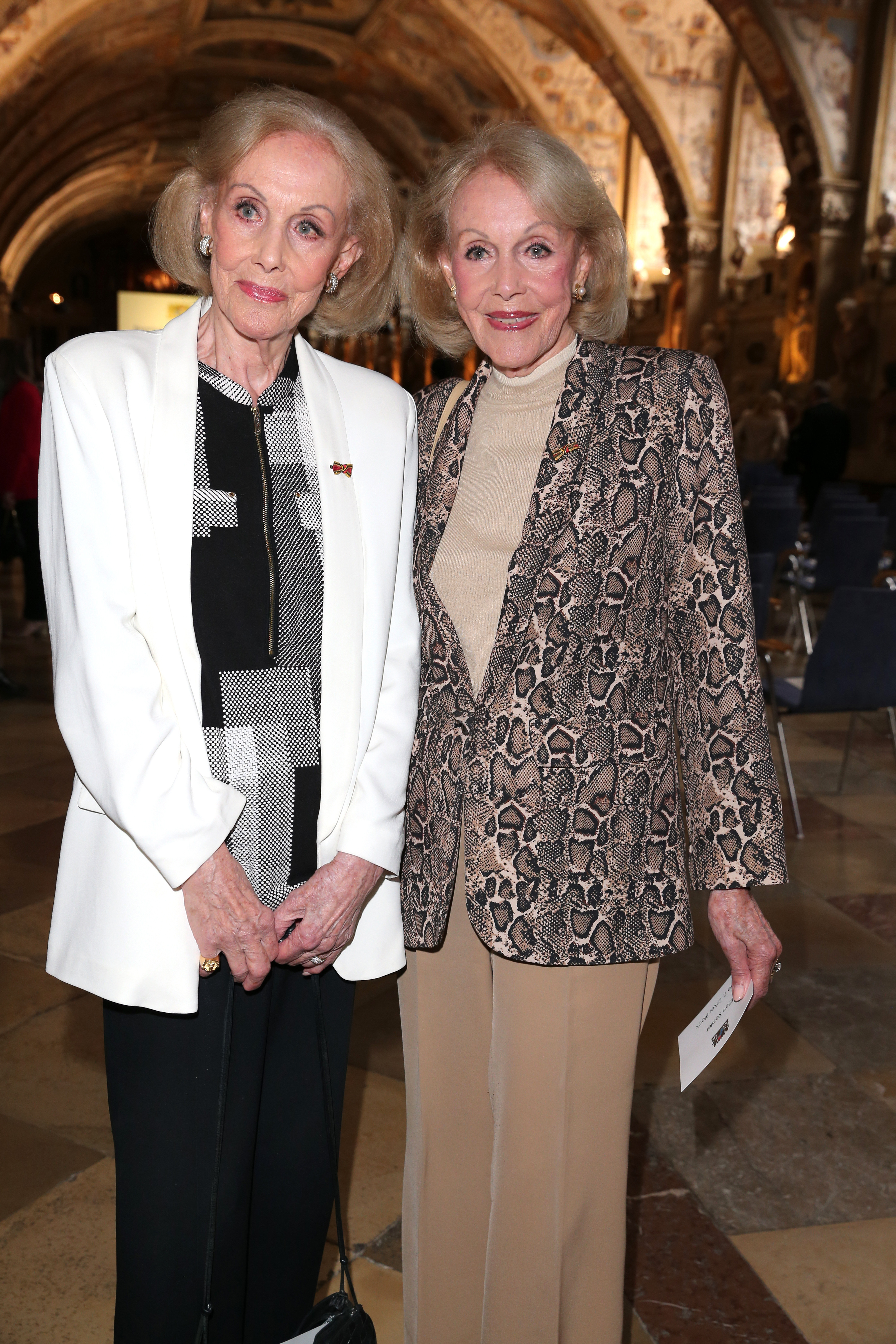 Alice and Ellen Kessler during the Bavarian Order of Merit event in Munich, Germany on July 9, 2025. | Source: Getty Images