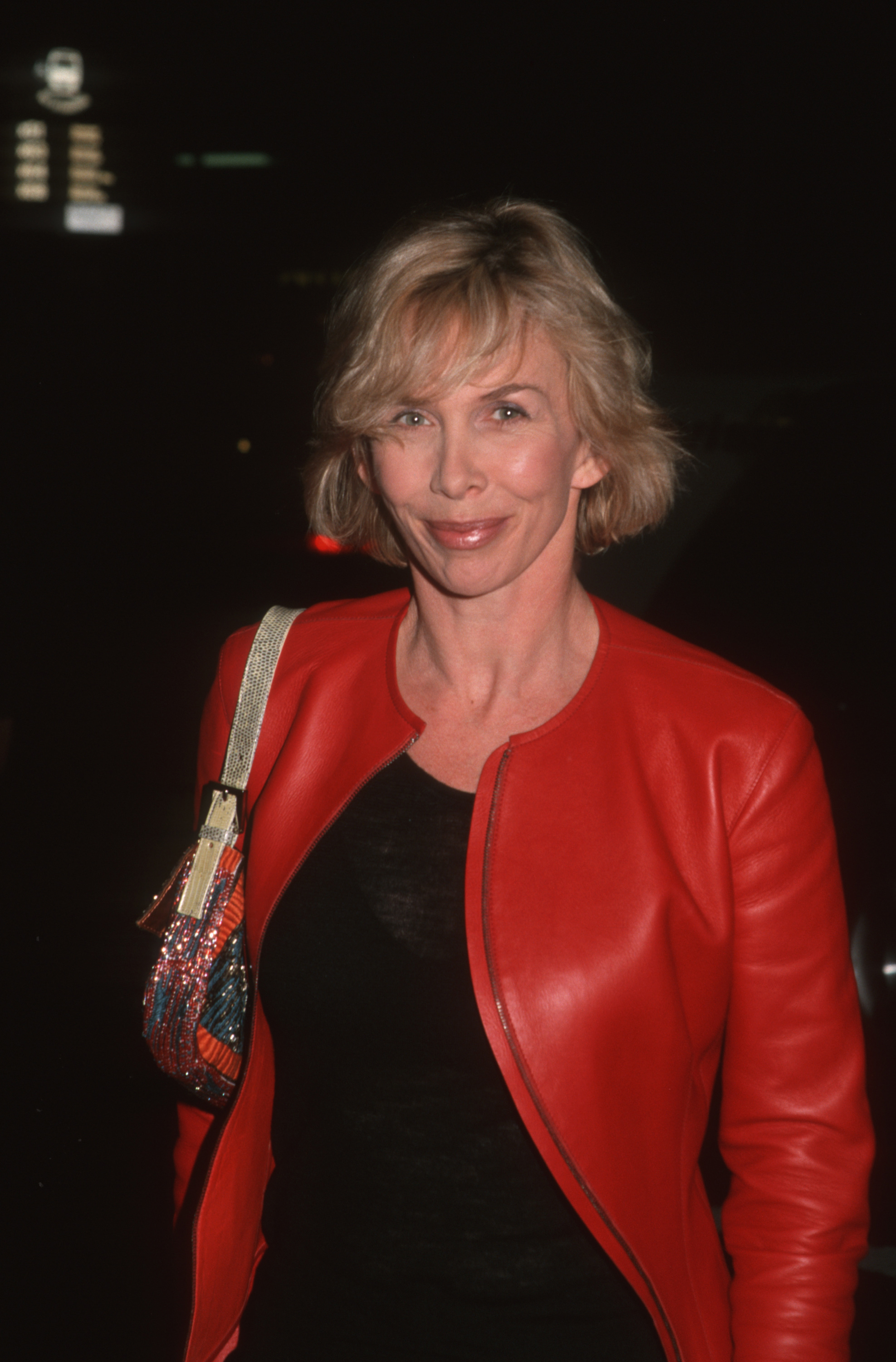 Trudie Styler during the "RKO 281" premiere in New York in 1999. | Source: Getty Images