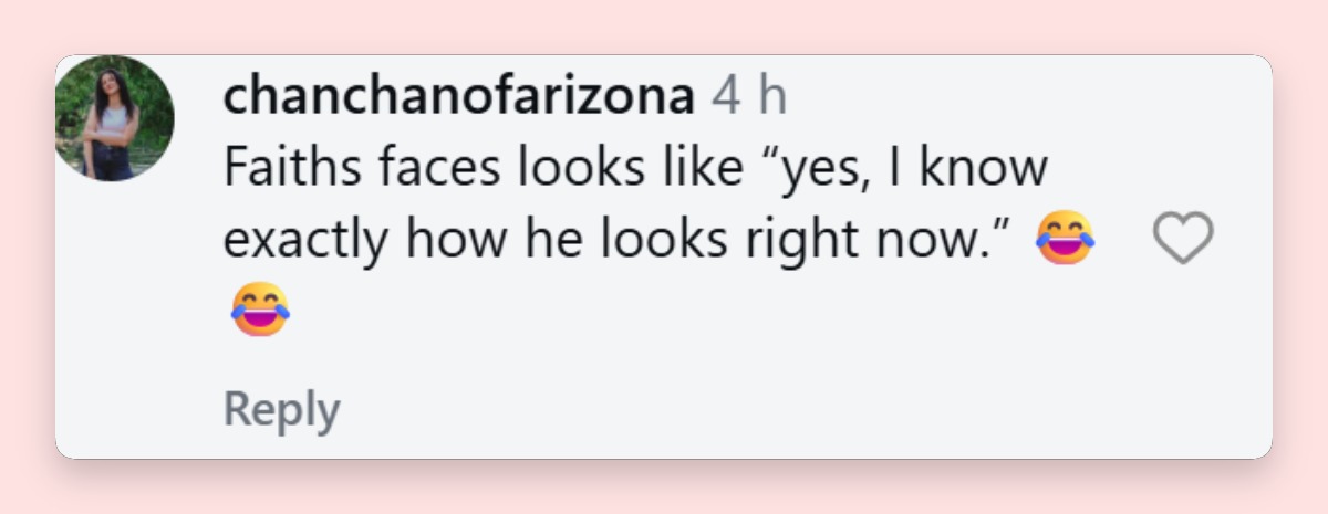 The comment sparked speculation about Hill’s reaction to her husband’s appearance at the Hall of Fame ceremony, with the viewer adding laughing emojis to their observation. | Source: Instagram/musicmayhemmagazine