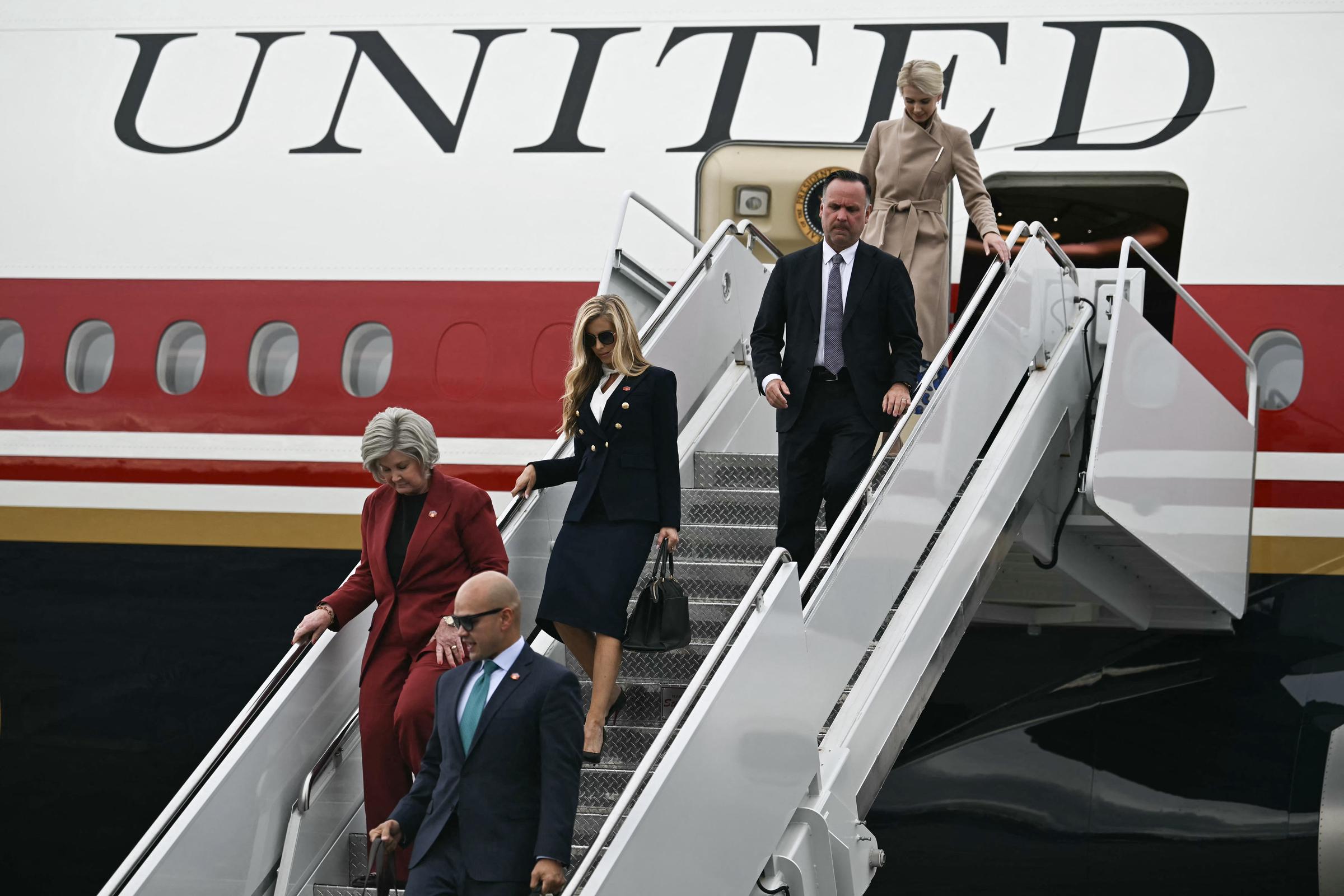 Zacharia's first week included traveling with the presidential team, but her growing controversy meant she never had the chance to hold a second White House briefing. | Source: Getty Images.