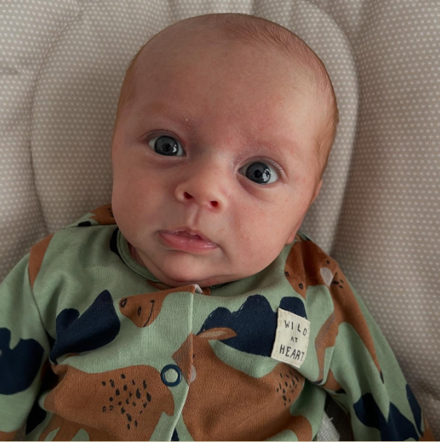 Hudson Bibby from a post dated April 29, 2025. | Source: Facebook/Rachel Surtees
