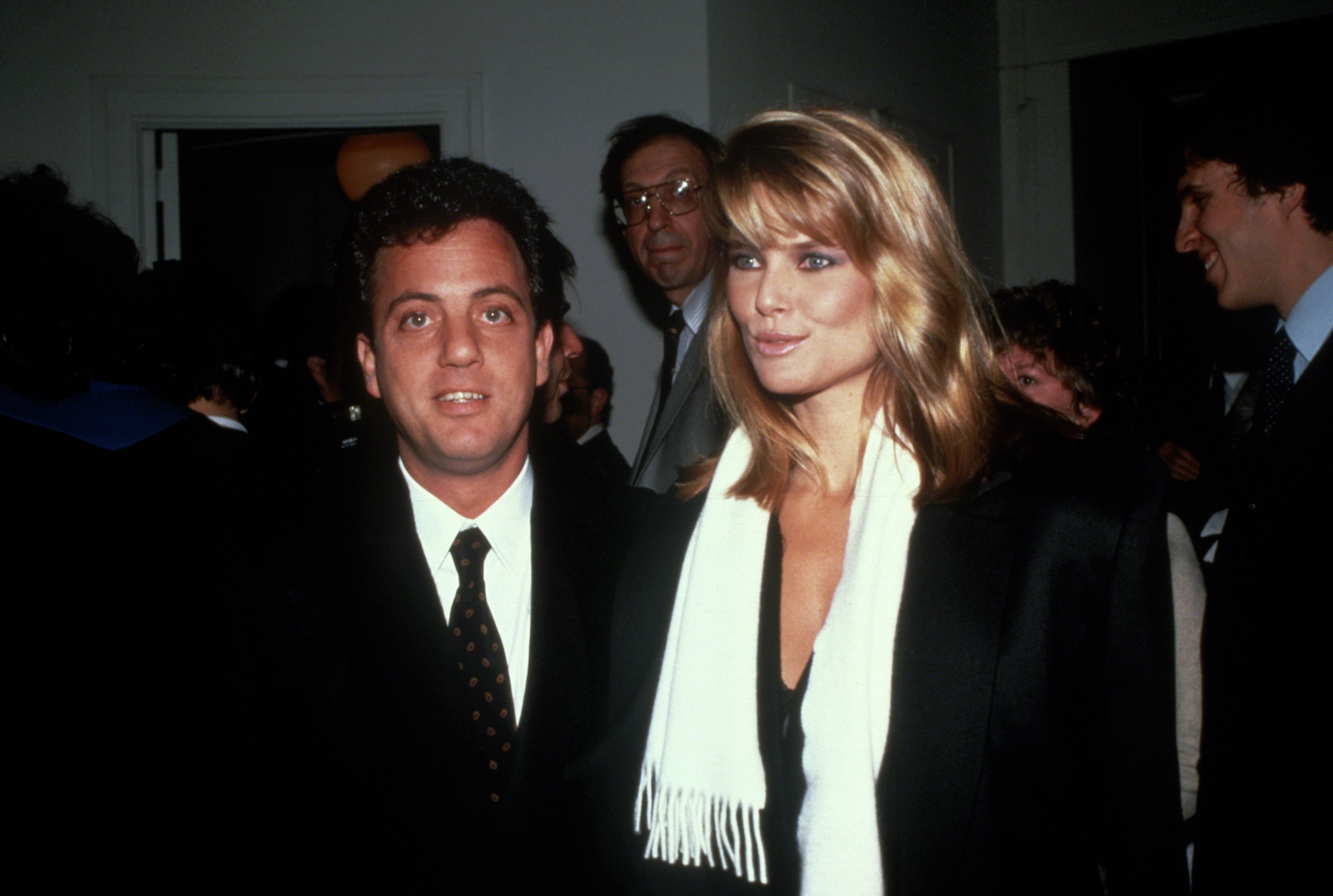 Billy Joel and Christie Brinkley in New York, circa 1983. | Source: Getty Images