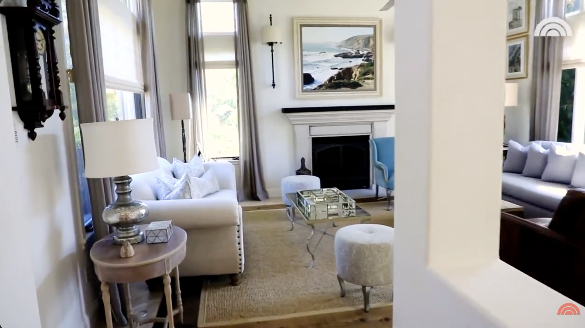 A view inside the home of Tamera Mowry in Napa Valley, posted on October 22, 2019. | Source: YouTube/Today