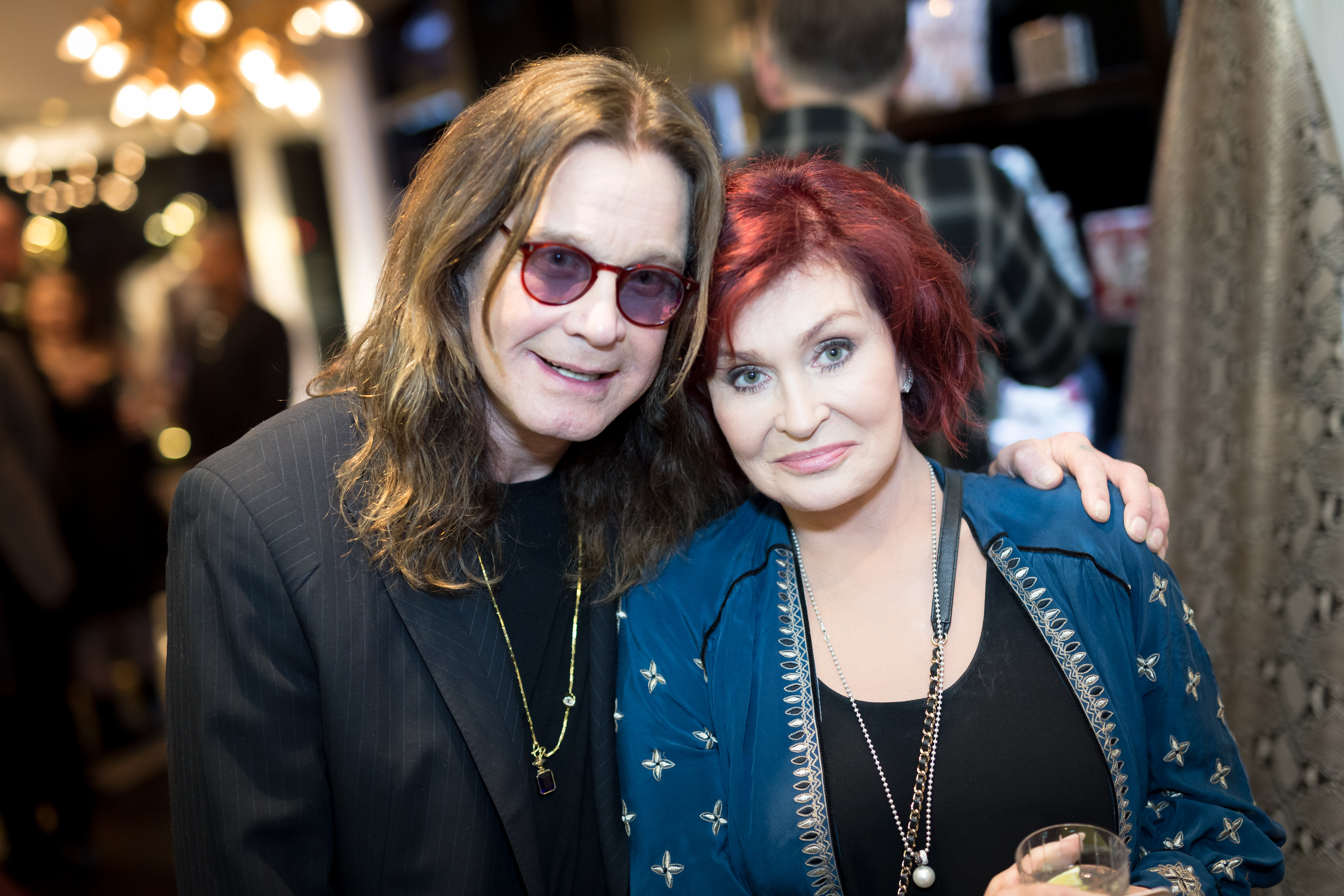 Ozzy and Sharon Osbourne attend the Billy Morrison - Aude Somnia Solo Exhibition at Elisabeth Weinstock on September 28, 2017 in Los Angeles, California | Source: Getty Images