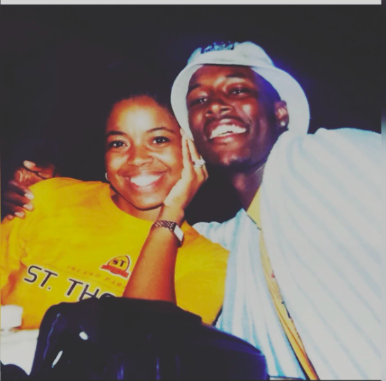 Shanice and Flex Alexander smiling together for a photo, posted on January 25, 2024. | Source: Instagram/flexaforeal