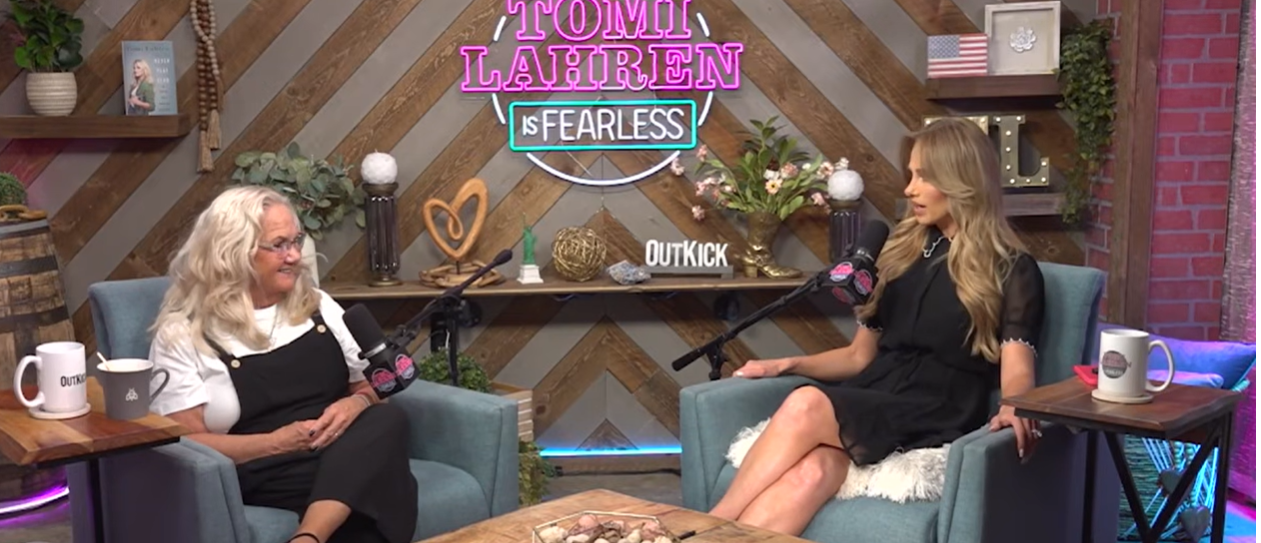 Beverly Vance Aikins speaks with Tomi Lahren on Tomi Lahren Is Fearless as she addresses political remarks about Usha Vance and her grandchildren. | Source: YouTube/Tomi Lahren Is Fearless and Fox News