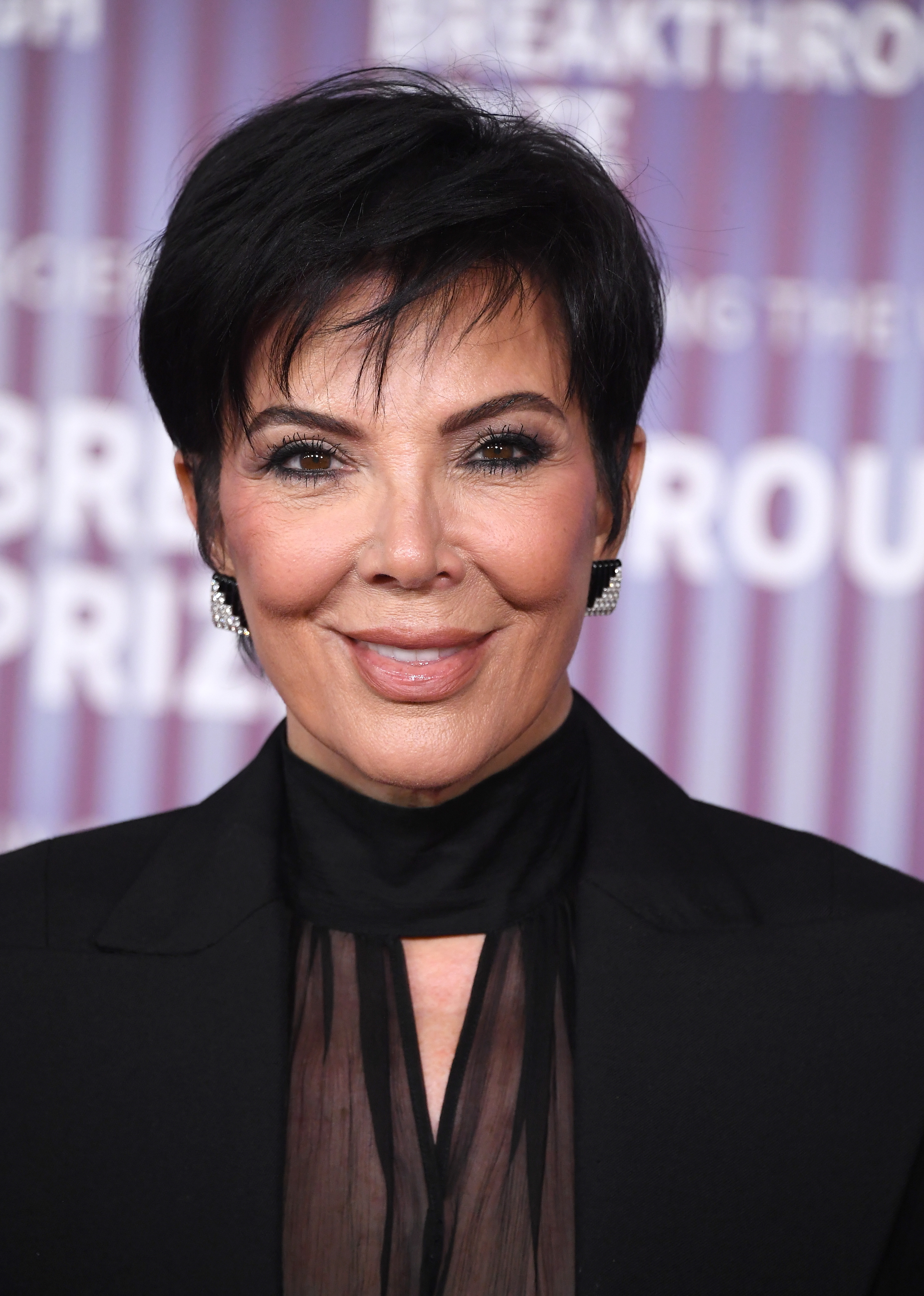 Kris Jenner arrives at the 10th Annual Breakthrough Prize Ceremony at the Academy Museum of Motion Pictures. | Source: Getty Images