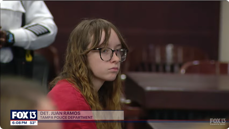 Brianna Moore, from a post dated January 10, 2025 | Source: Youtube/FOX13tampabay