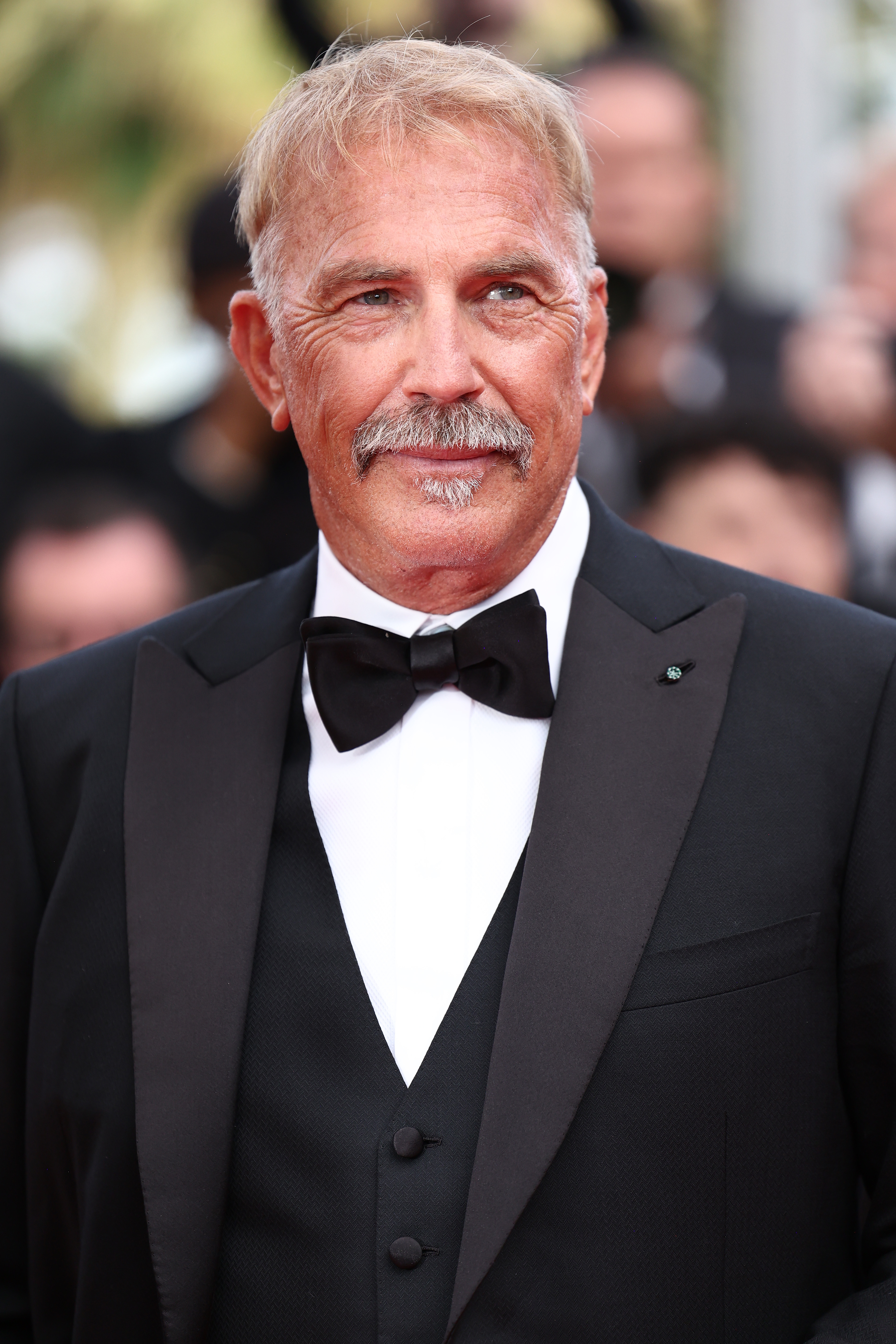 Kevin Costner attends the "Horizon: An American Saga" red carpet event at the 77th annual Cannes Film Festival in Cannes, France, on May 19, 2024 | Source: Getty Images
