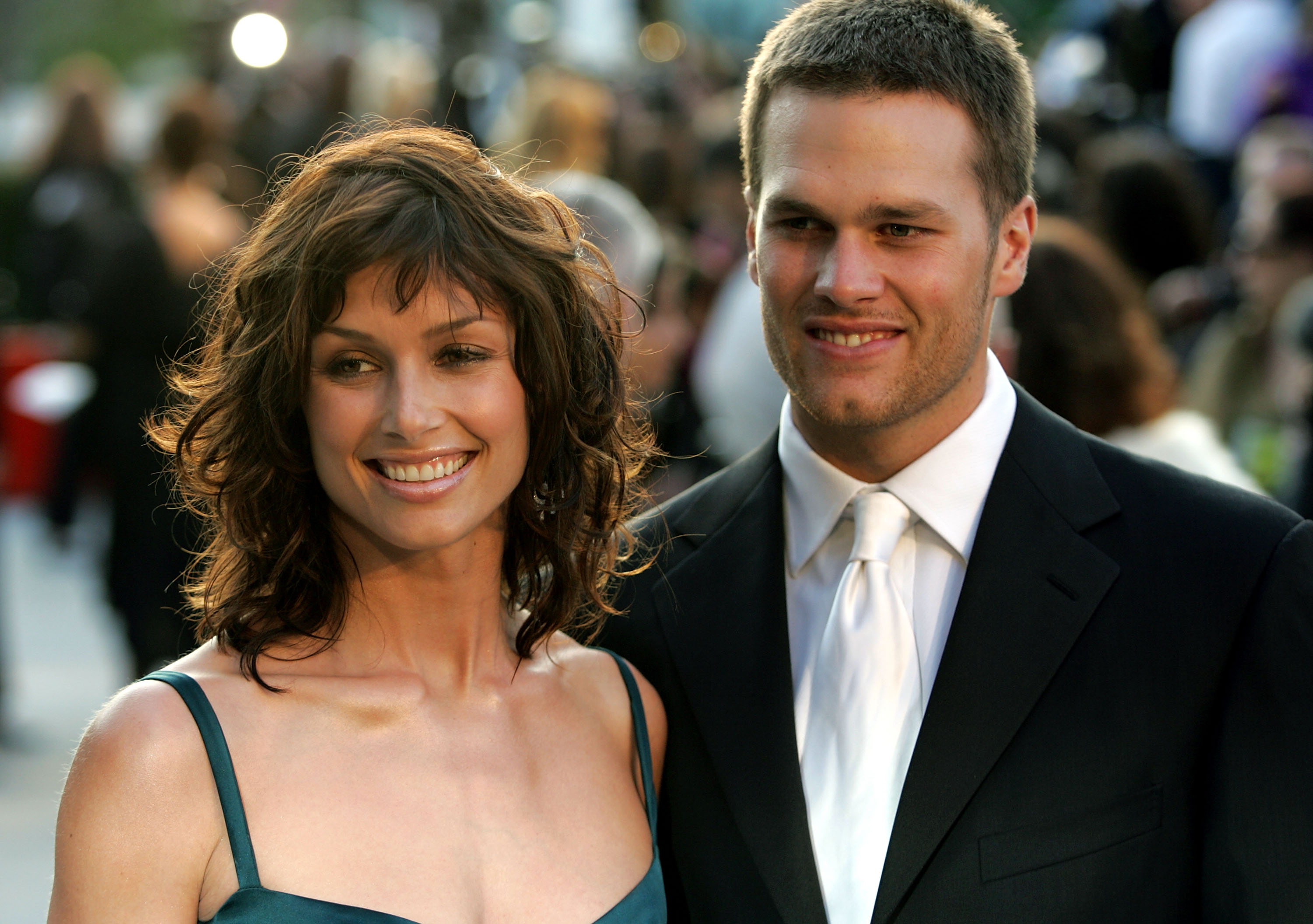 Bridget Moynahan and Tom Brady attend an event together in 2005, two years before welcoming their son Jack. | Source: Getty Images