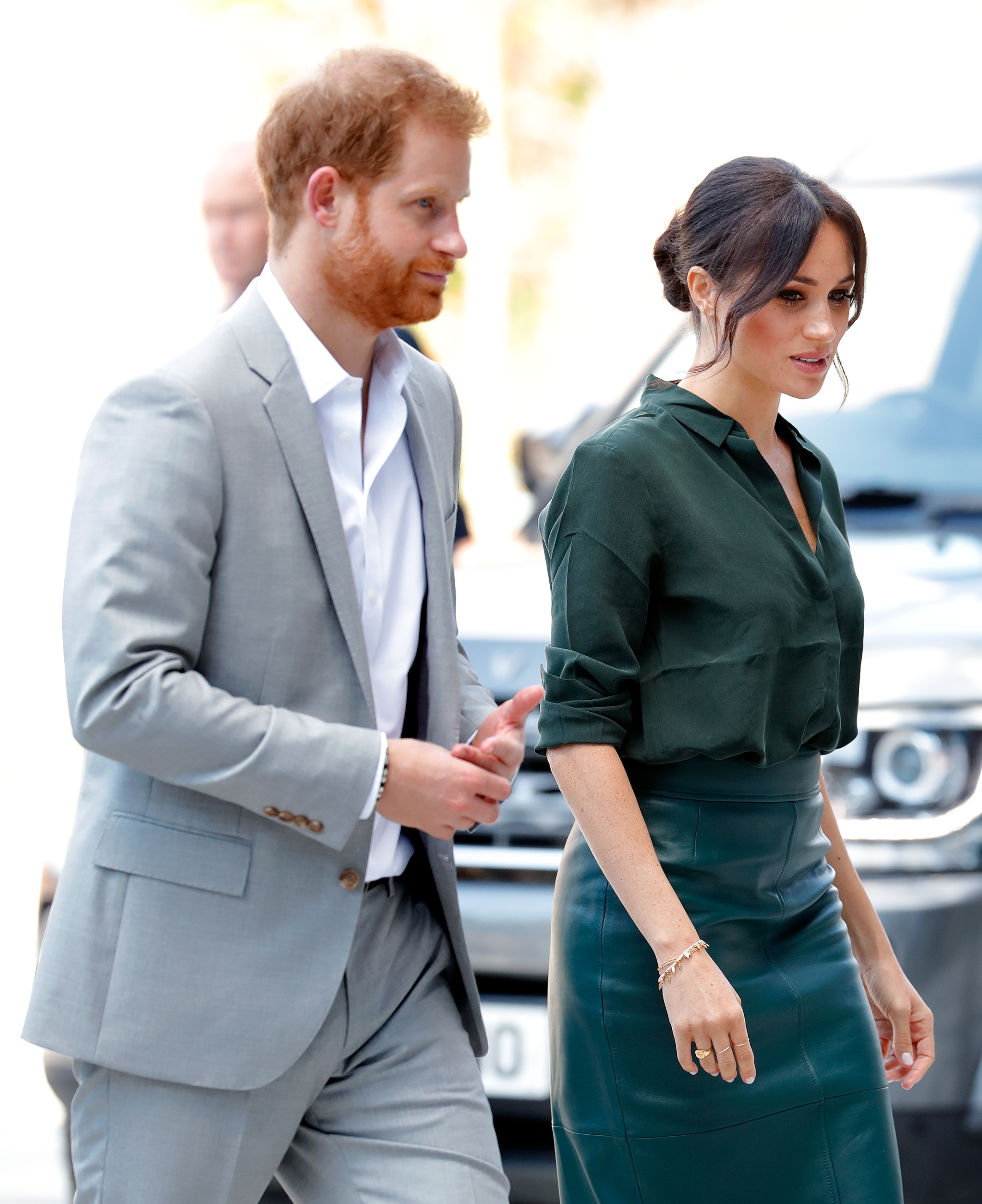 Prince Harry and Meghan Markle visit the University of Chichester's Engineering and Technology Park in Bognor Regis, October 3, 2018 | Source: Getty Images