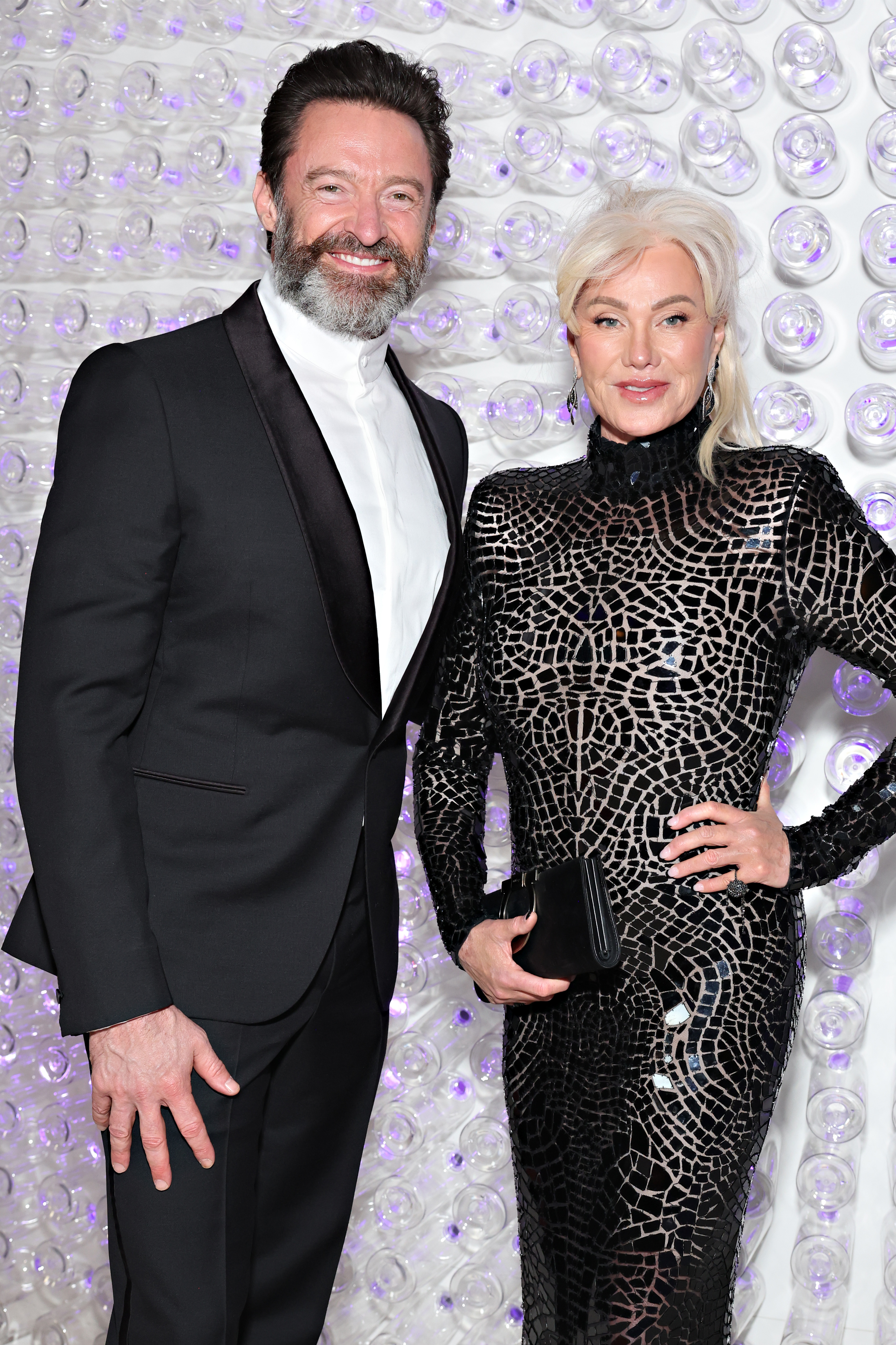 Hugh Jackman and Deborra-Lee Furness at the 2023 Met Gala on May 1 in New York. | Source: Getty Images