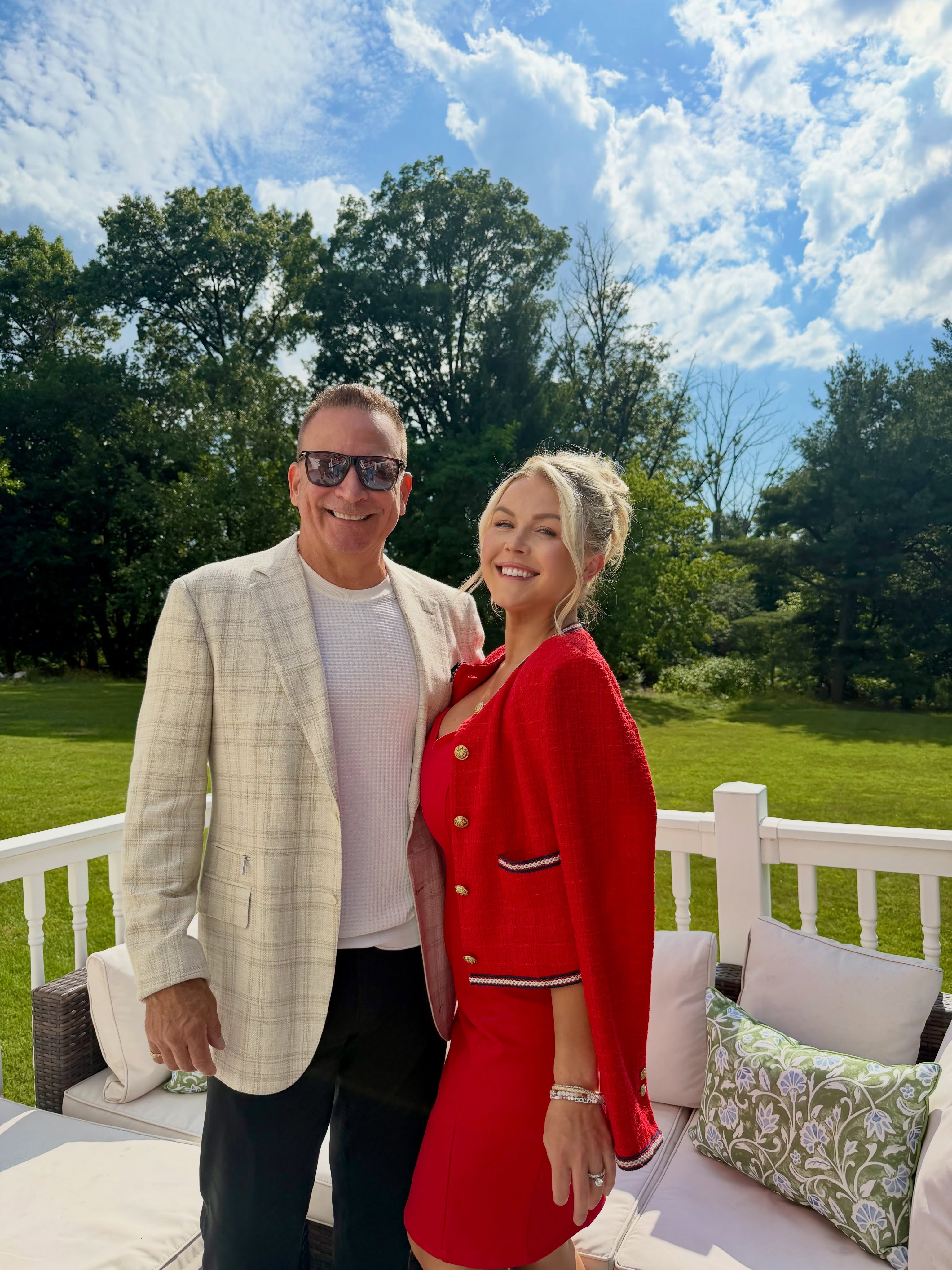 Leavitt's marriage to real-estate businessman Nicholas Riccio further strengthens the family's ties to New Hampshire, where he built much of his property portfolio. Those roots make the possibility of a post-White House return to the state feel especially plausible. | Source: Instagram/karolineleavitt