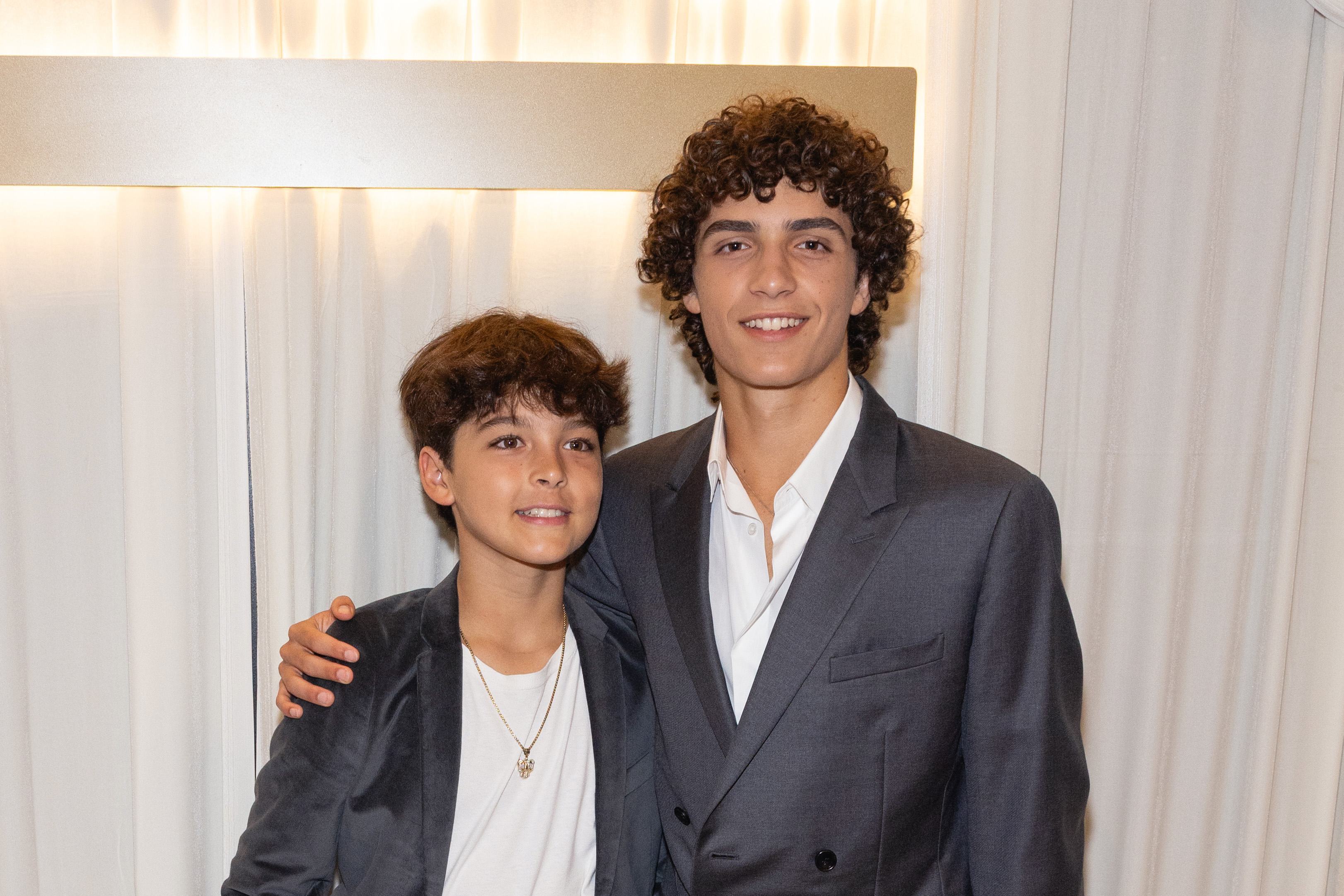 Livingston and Levi McConaughey at the 13th Annual Mack, Jack & McConaughey Gala on April 24, 2025, in Austin, Texas. | Source: Getty Images