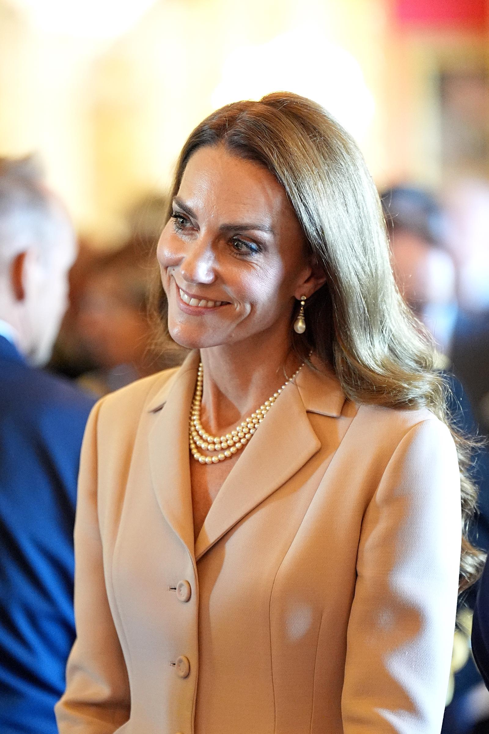 Princess Catherine of Wales during the French state visit to Windsor Castle on July 8, 2025. | Source: Getty Images