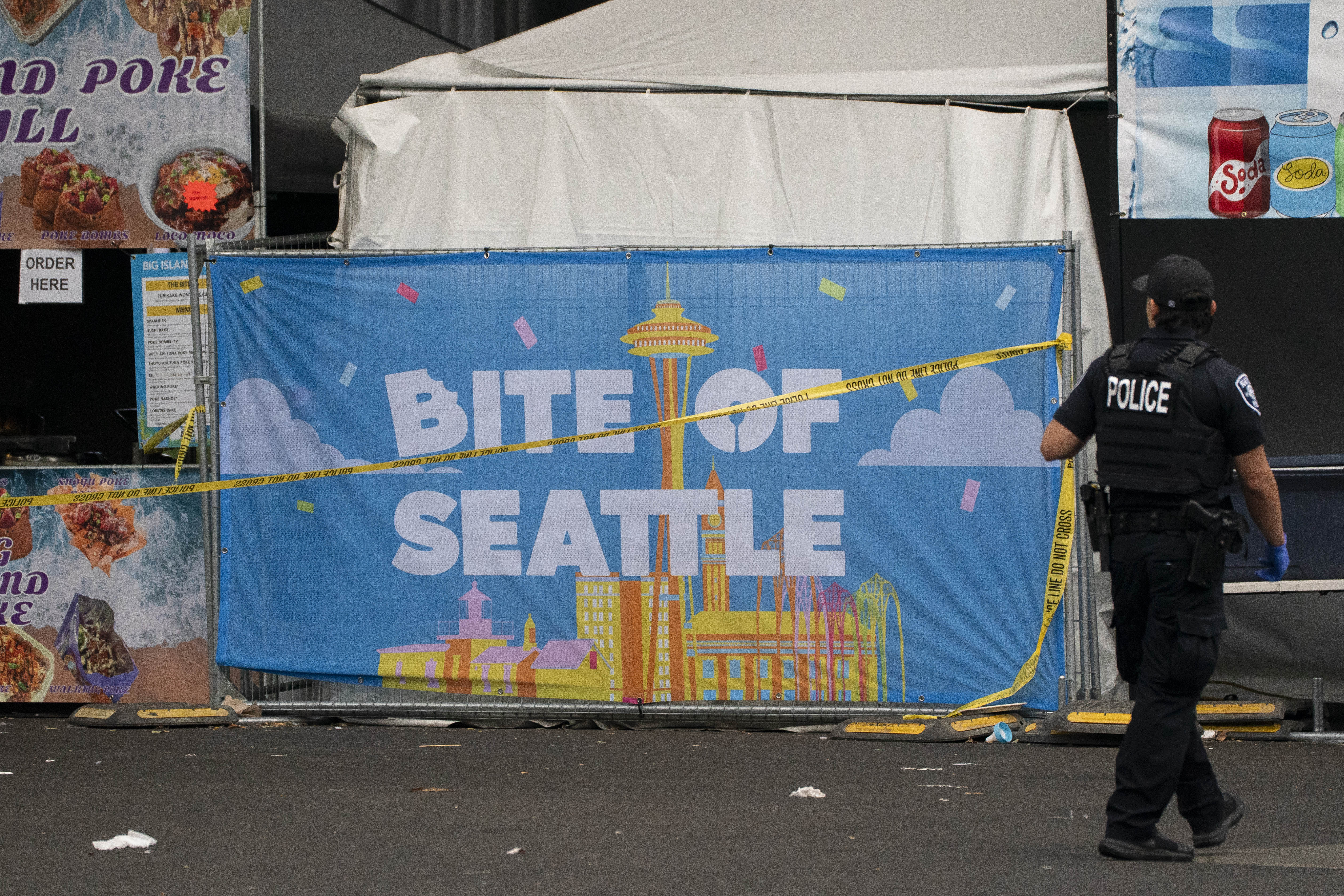 Bite of Seattle's final day was cut short after gunfire erupted at around 6 p.m. Two people died at the scene, while another victim later died at Harborview Medical Center. | Source: Getty Images