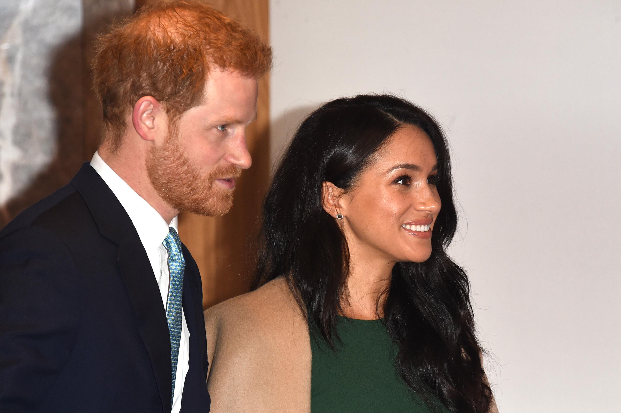 Prince Harry and Meghan Markle on October 15, 2019, in London, England | Source: Getty Images