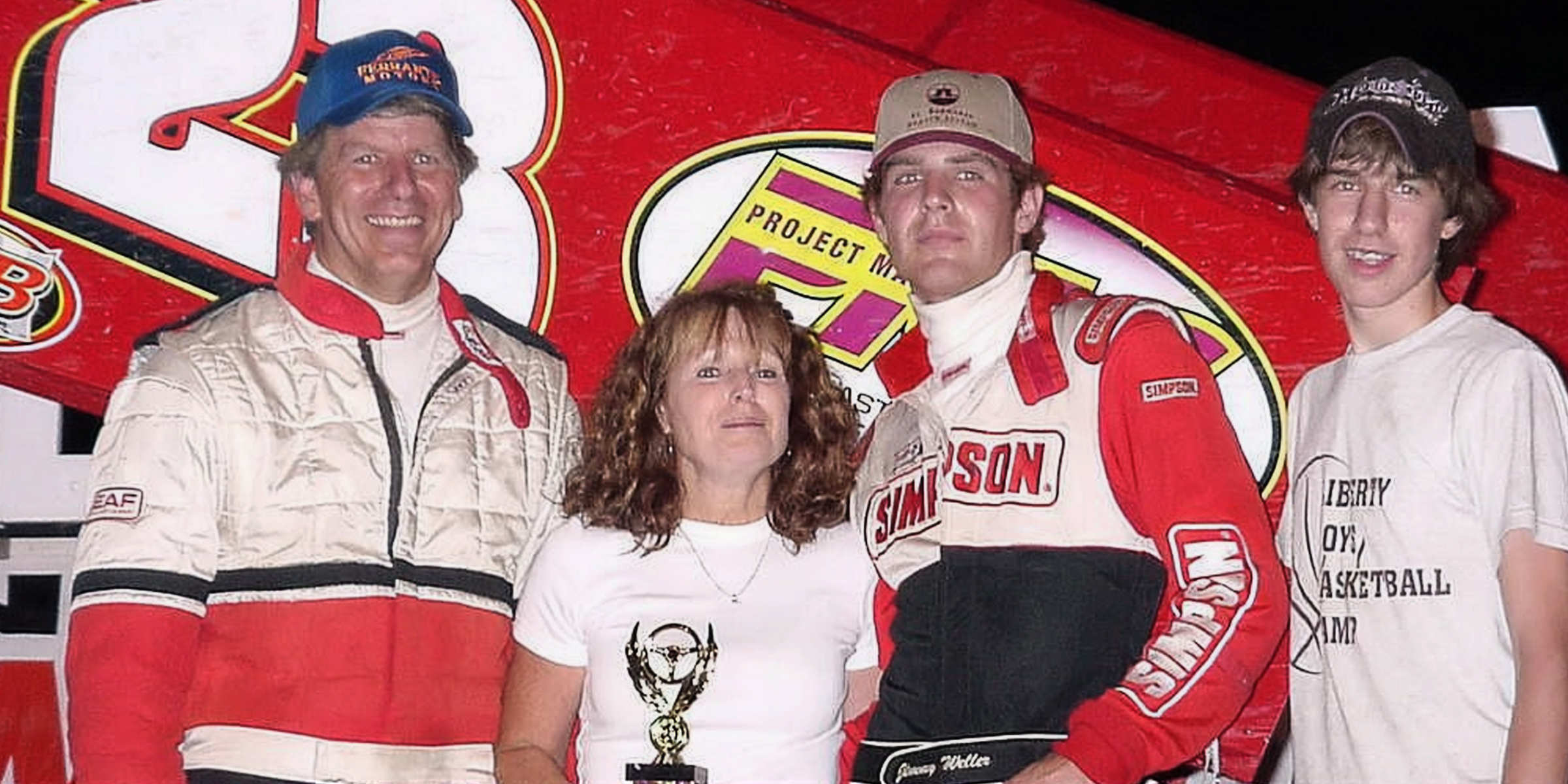 James Jr, Victoria, Jimmy and John Weller. | Source: facebook.com/lisa.gower.12