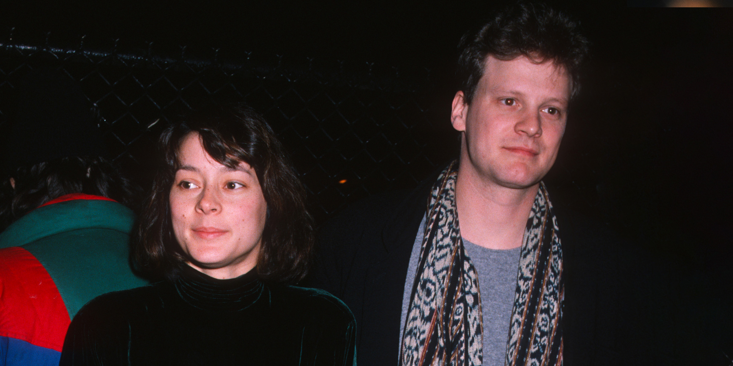 Meg Tilly and Colin Firth | Source: Getty Images