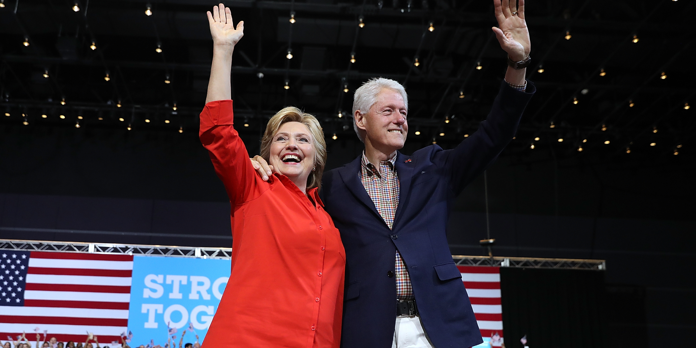 Hillary and Bill Clinton | Source: Getty Images