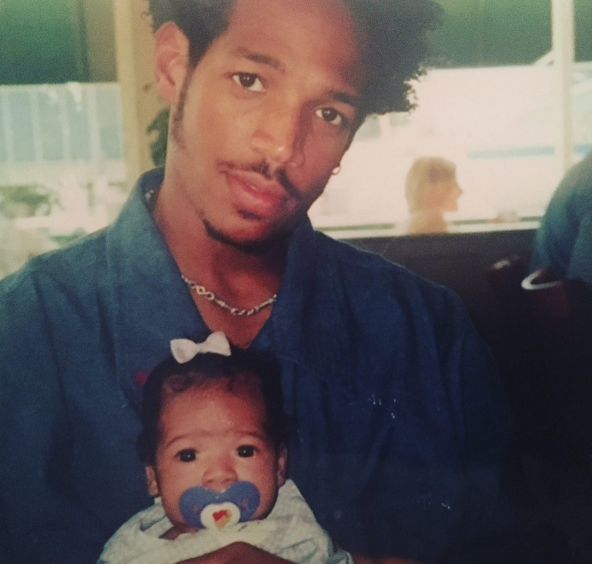 Marlon Wayans with baby Kai Wayans in a throwback post on May 24, 2022 | Source: Instagram/marlonwayans