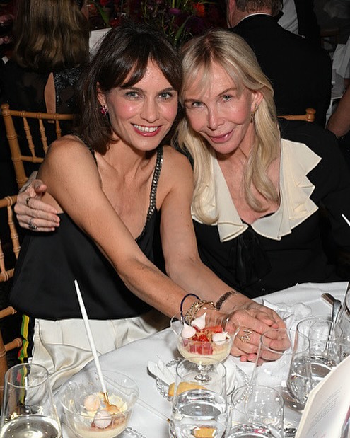Trudie Styler with a friend from a post dated May 10, 2025. | Source: Instagram/trudiestyler