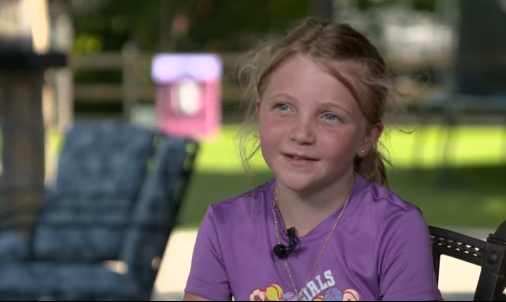 Evelynn Loalbo talking about her father, Spencer Loalbo, during an interview, dated June 20, 2025 | Source: YouTube/kvuenews