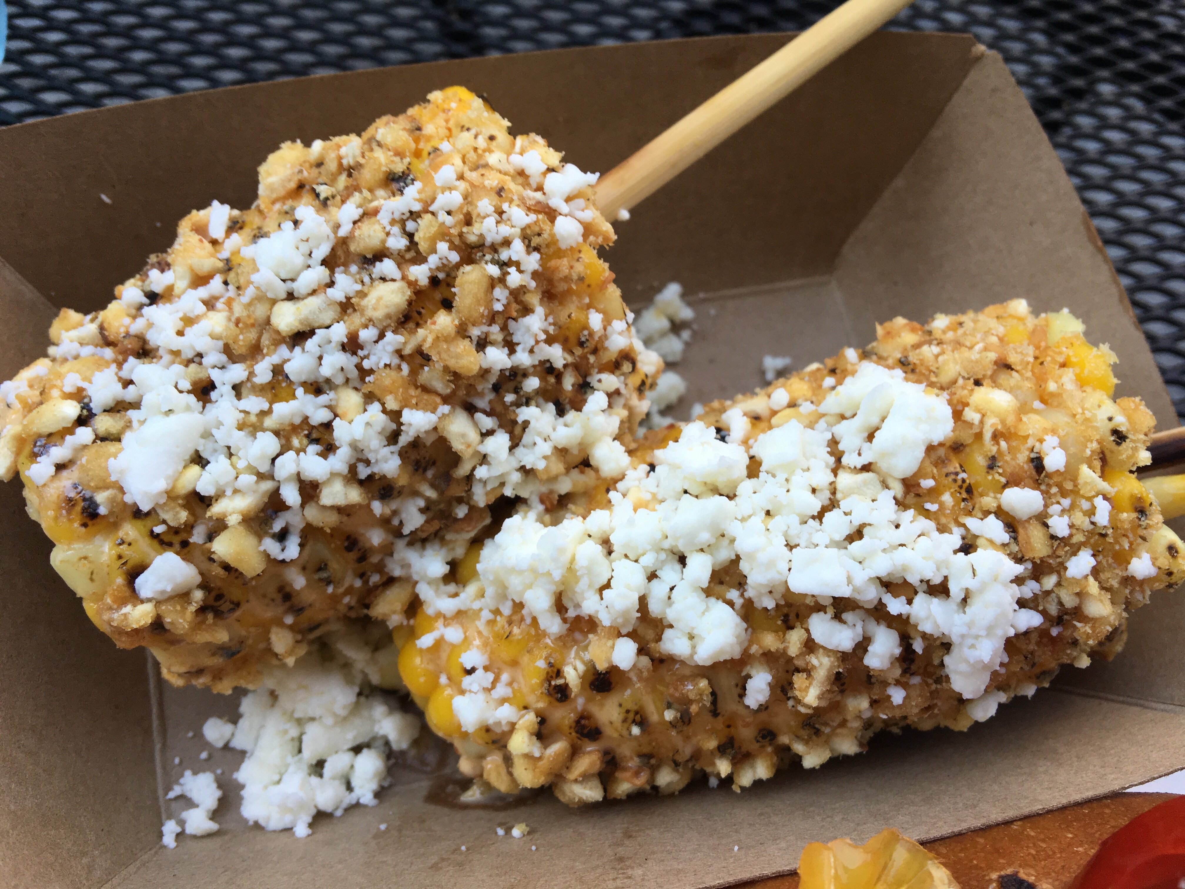 Street corns in a box | Source: Getty Images