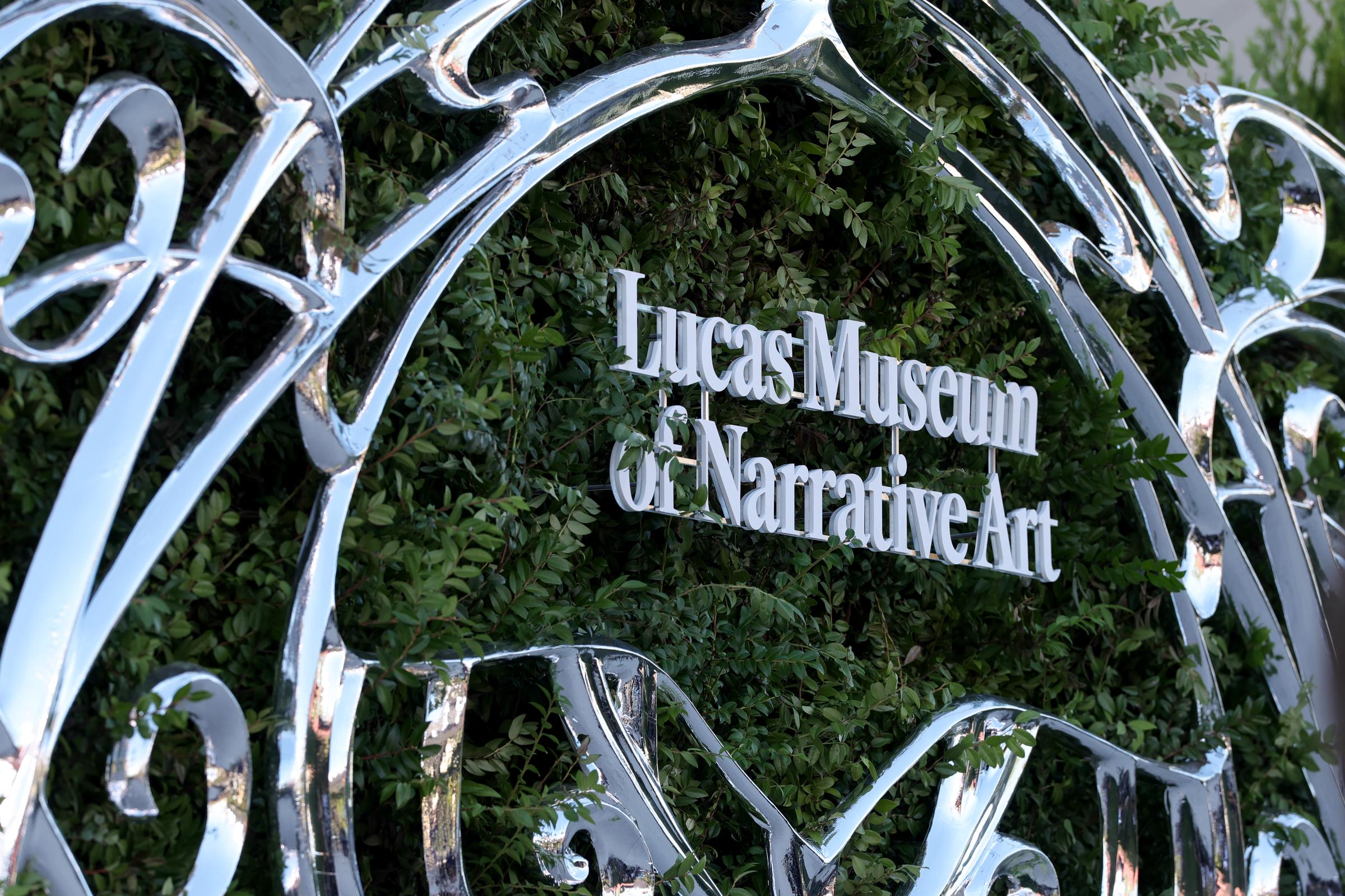 The Lucas Museum of Narrative Art on opening night, September 19, 2026. | Source: Getty Images
