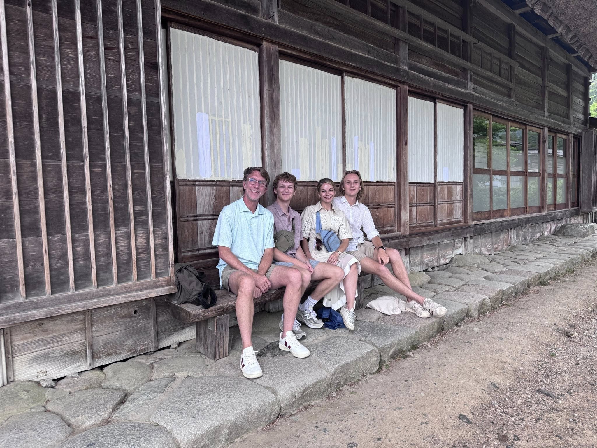 They went on an interview, hoping to raise more awareness about their missing son. Here are the Higginbothams in Japan on a picture uploaded on June 3, 2026 | Source: Facebook/Nancy Higginbotham