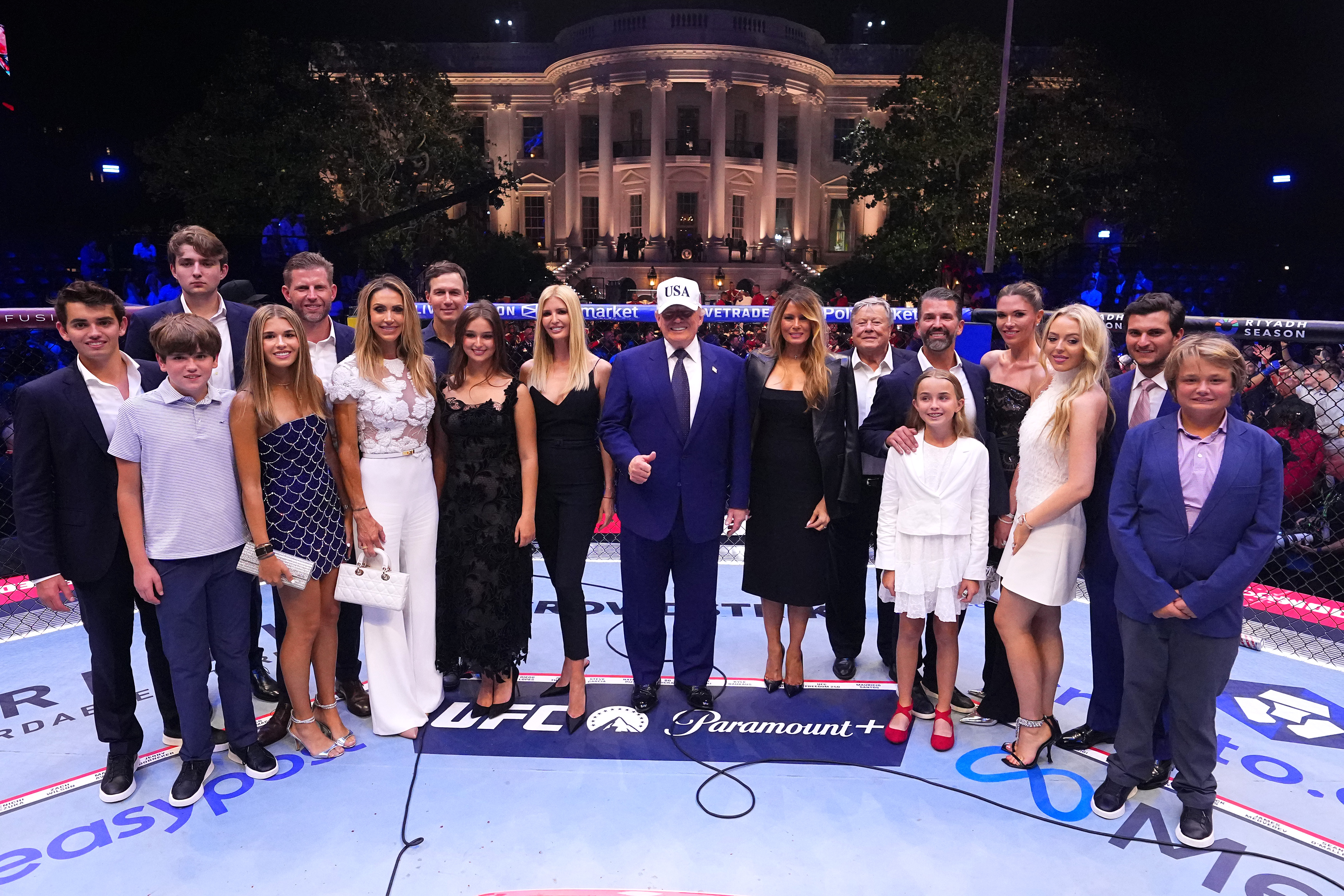 Many people first assumed Trump was talking about one of his own daughters because he did not identify the woman in the photo. That theory changed after social media users began pointing to Margo Catsimatidis instead. | Source: Getty Images