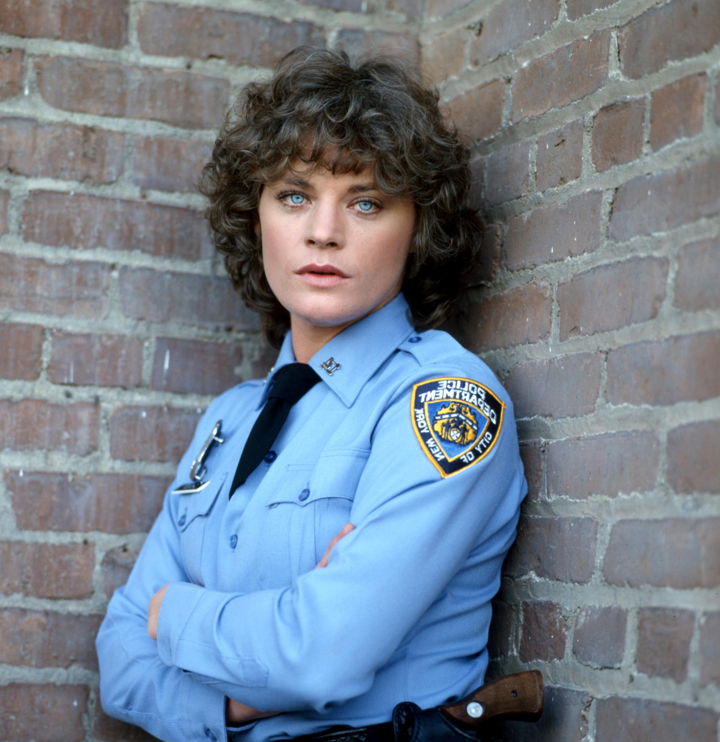 The actress as Detective Christine Cagney in "Cagney & Lacey," dated 1987