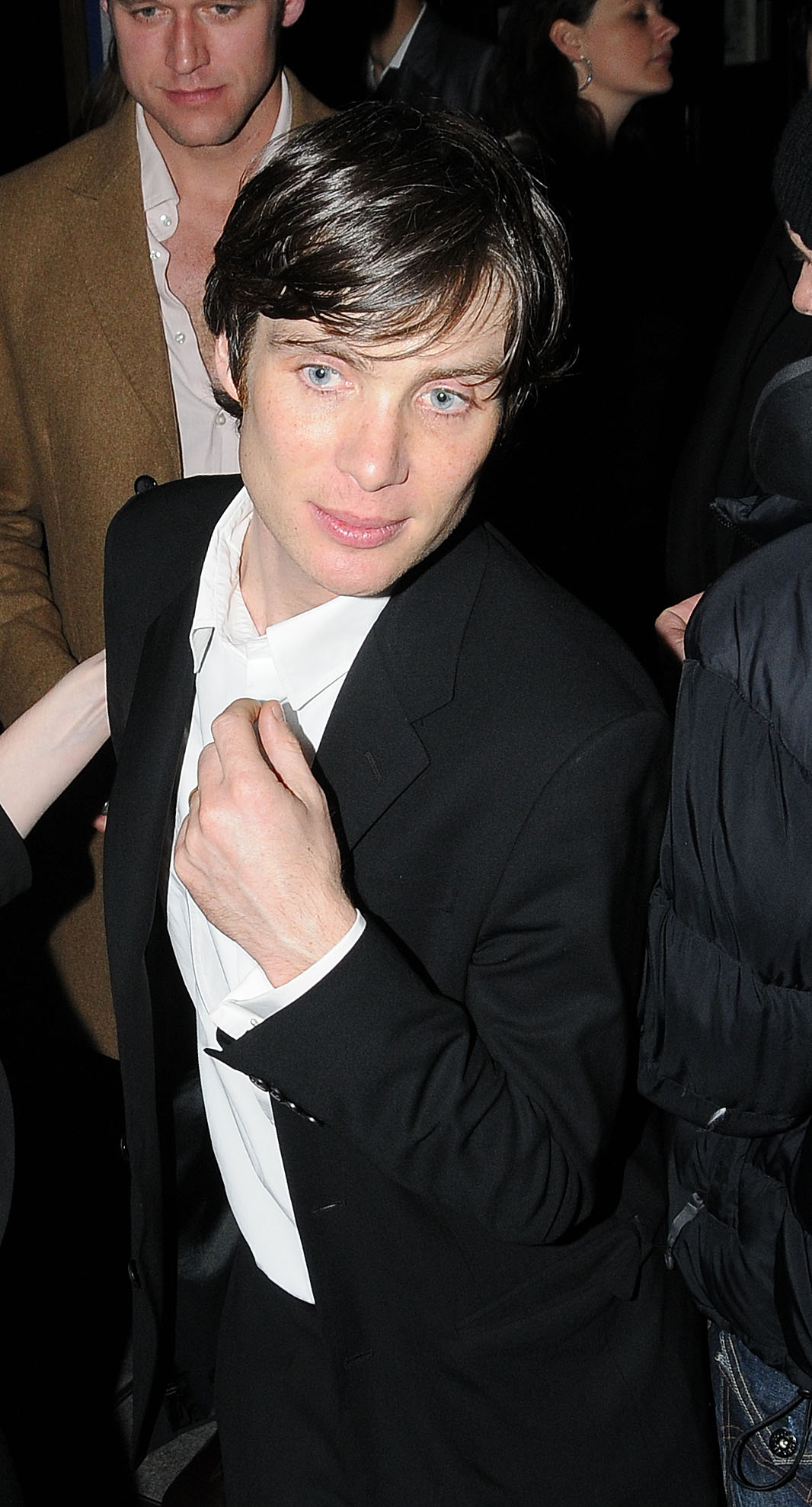 Cillian Murphy attended the Empire Film Awards after-party at the Embassy nightclub in London, England, on March 29, 2009, following the annual awards ceremony honoring achievements in film. Photographed while making his way through the venue, the actor appeared polished in a tailored black suit as fellow guests celebrated the night's festivities together.