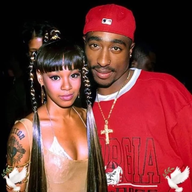 Lisa Lopes and Tupac Shakur seen in a post dated April 25, 2026 | Source: Facebook/phillyfametv