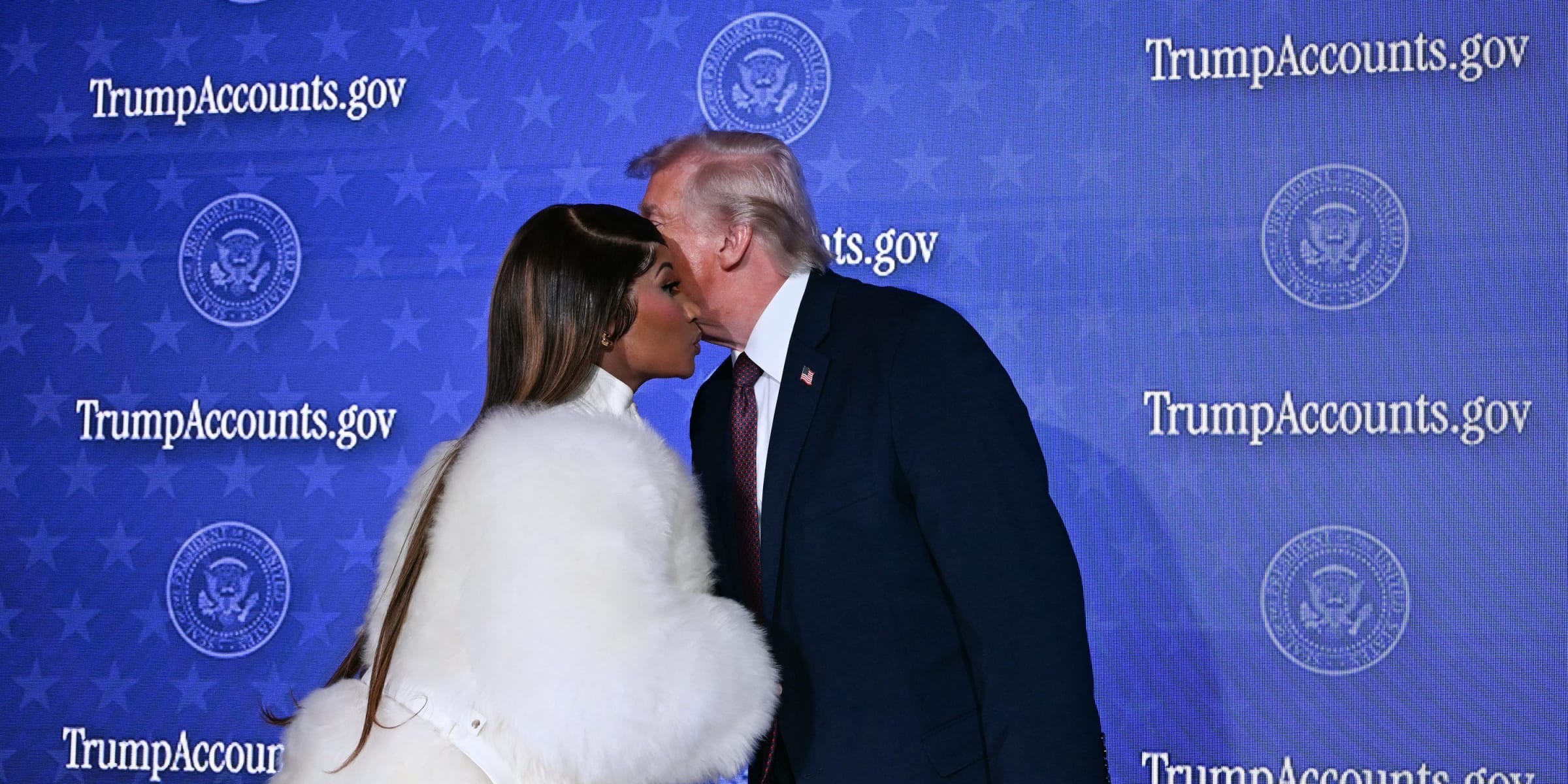 Nicki Minaj and Donald Trump | Source: Getty Images