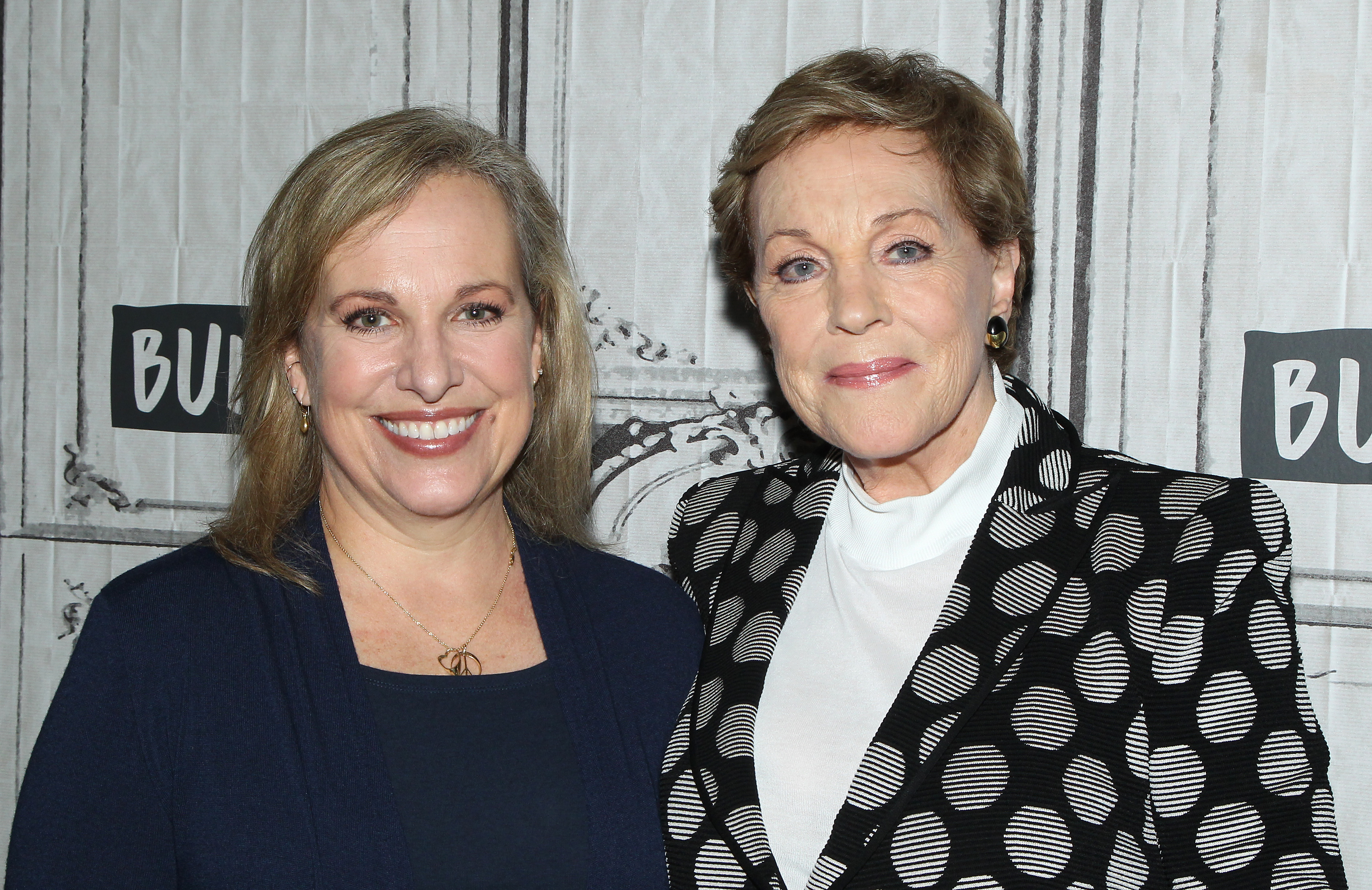 Emma Walton Hamilton and Julie Andrews at Build Studio on October 16, 2019, in New York City | Source: Getty Images