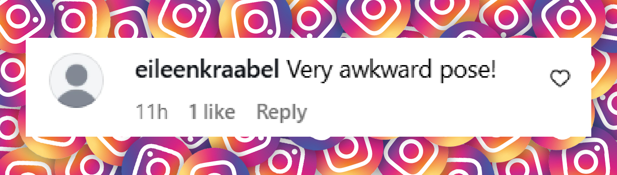 A comment under Sharon Stone's post, shared on September 5, 2025. | Source: Instagram/sharonstone