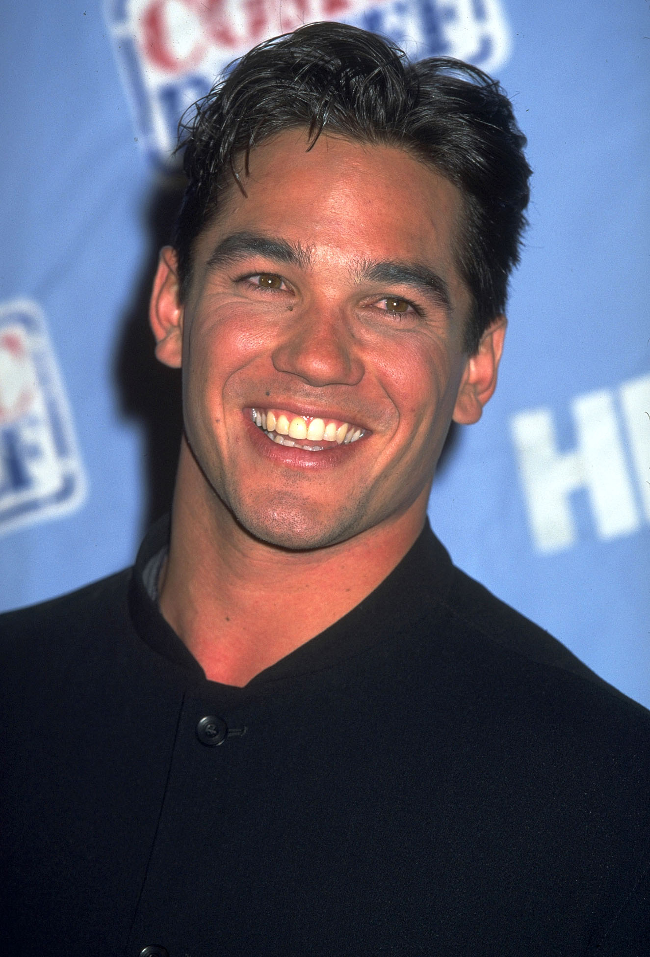 Dean Cain is pictured in an undated file photo from the period around the birth of his son. Christopher Dean Cain was born on June 11, 2000, and Dean later said fatherhood became a major consideration in the work he accepted. | Source: Getty Images