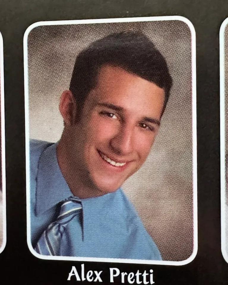 Alex Pretti's yearbook photo from the Class of 2006 at Green Bay’s Preble High School, from a post dated January 25, 2026 | Source: Facebook/Christina Lorey