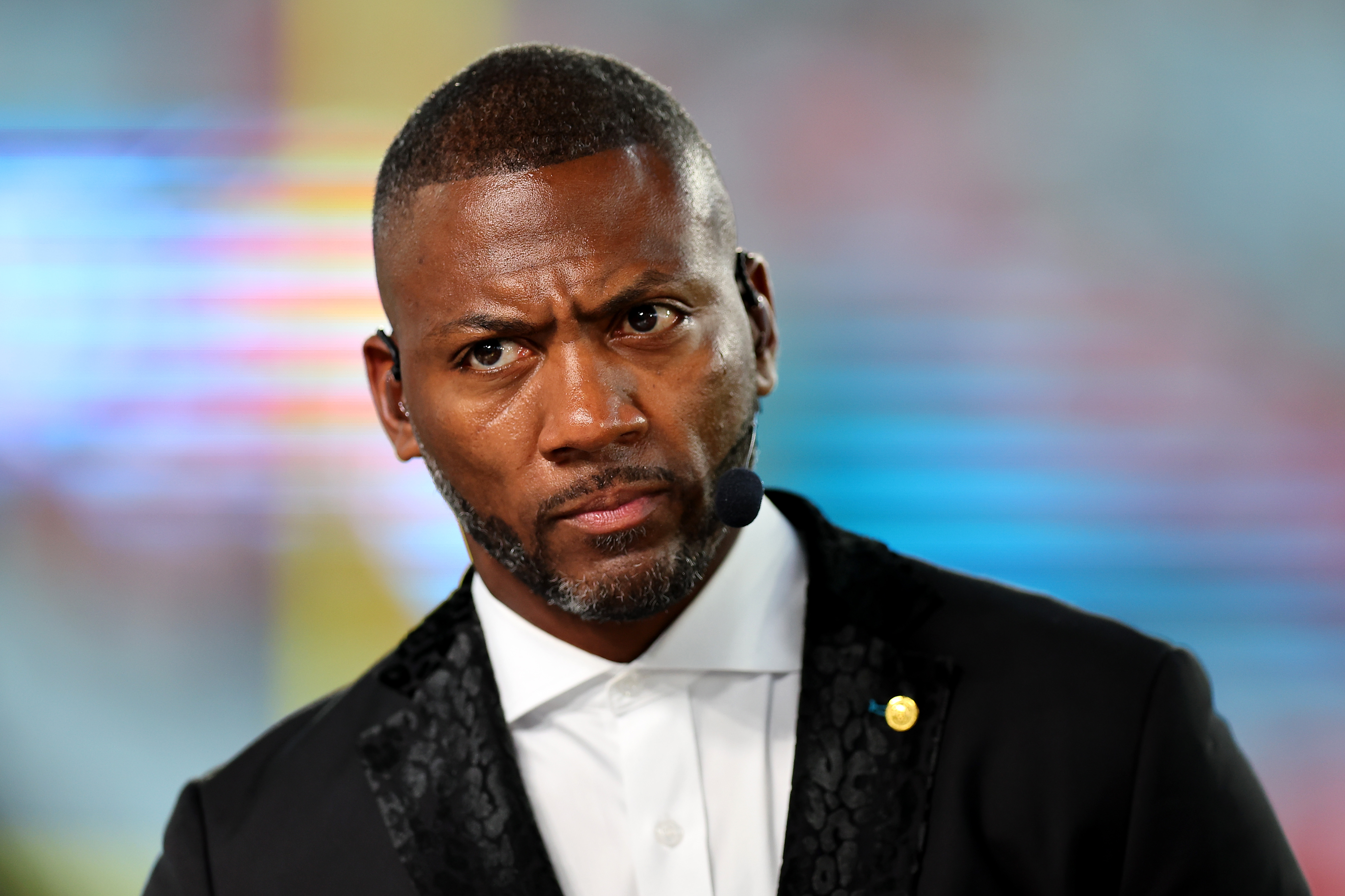 Ryan Clark looks on before the game between the Jacksonville Jaguars and the Kansas City Chiefs at EverBank Stadium on October 6, 2025, in Jacksonville, Florida. | Source: Getty Images