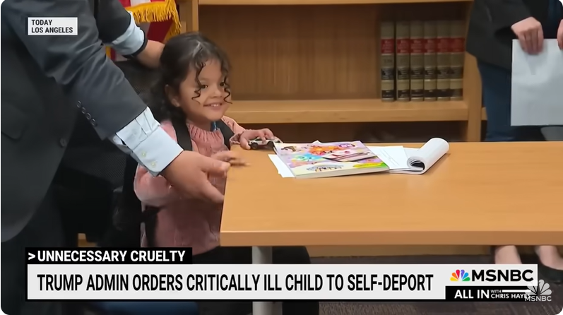 Sofia, from a post dated May 29, 2025 | Source: Youtube/@msnbc